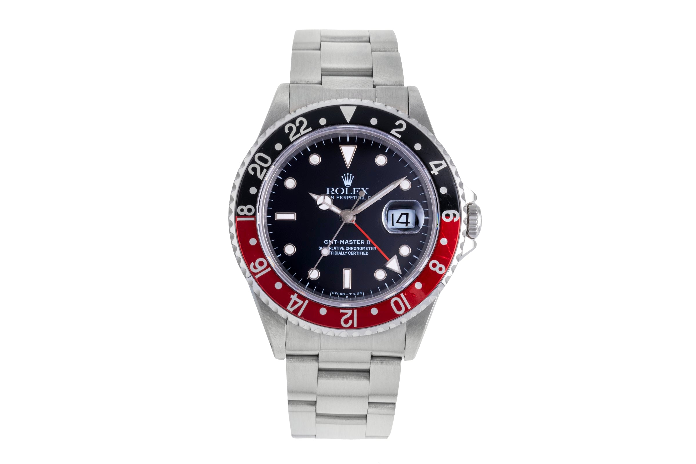 Rolex GMT-Master II Coke Automatik Herrenuhr Ref. 16710 T-Serie  [2600186]
