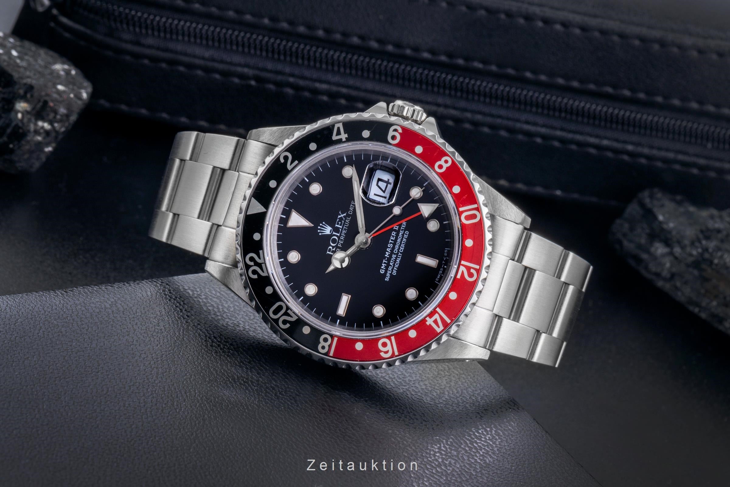 Rolex GMT-Master II Coke Automatik Herrenuhr Ref. 16710 T-Serie  [2600186]