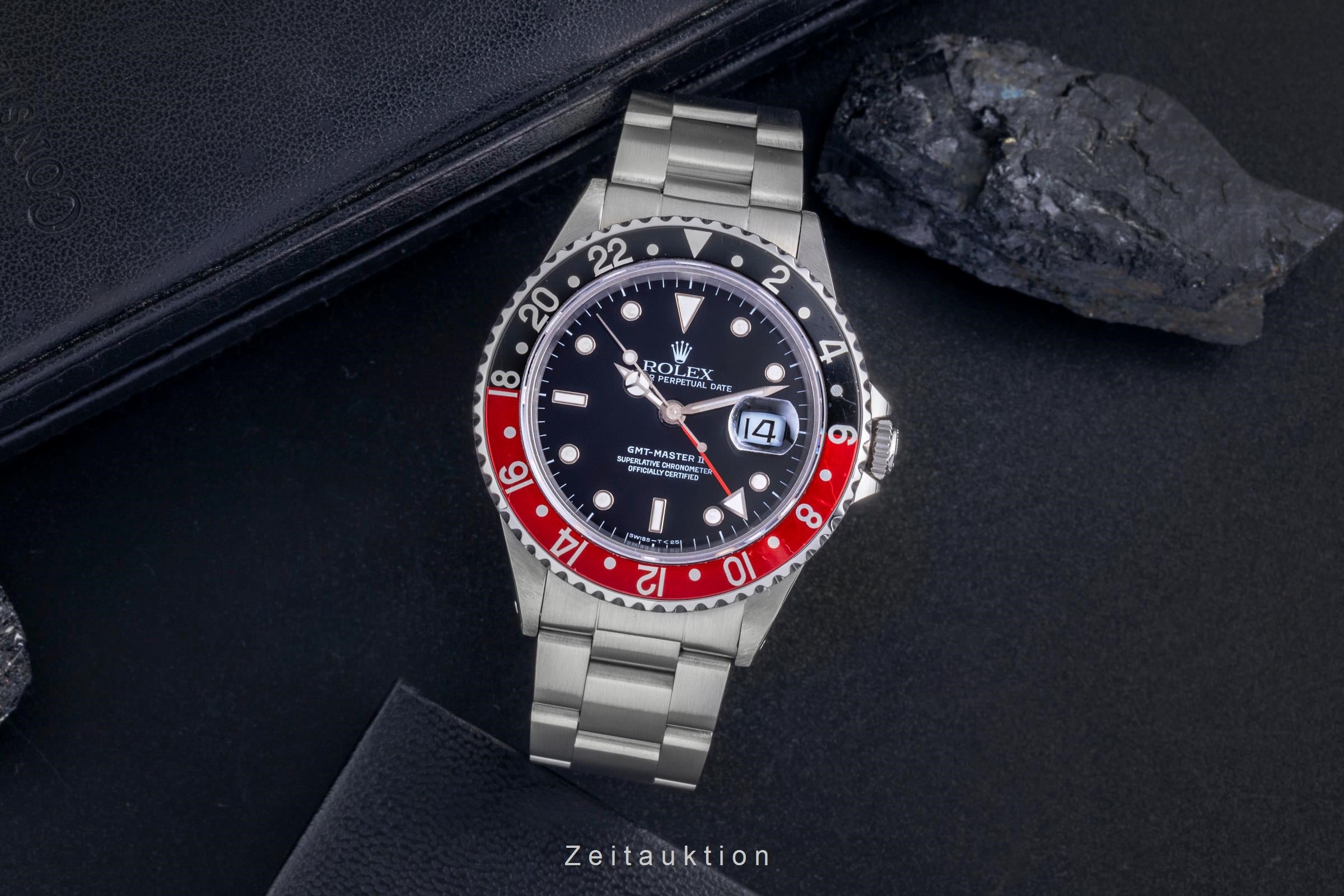 Rolex GMT-Master II Coke Automatik Herrenuhr Ref. 16710 T-Serie  [2600186]