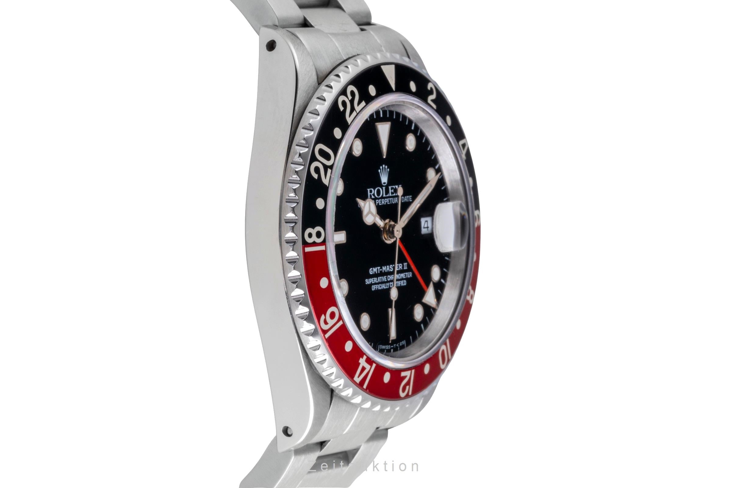 Rolex GMT-Master II Coke Automatik Herrenuhr Ref. 16710 T-Serie  [2600186]