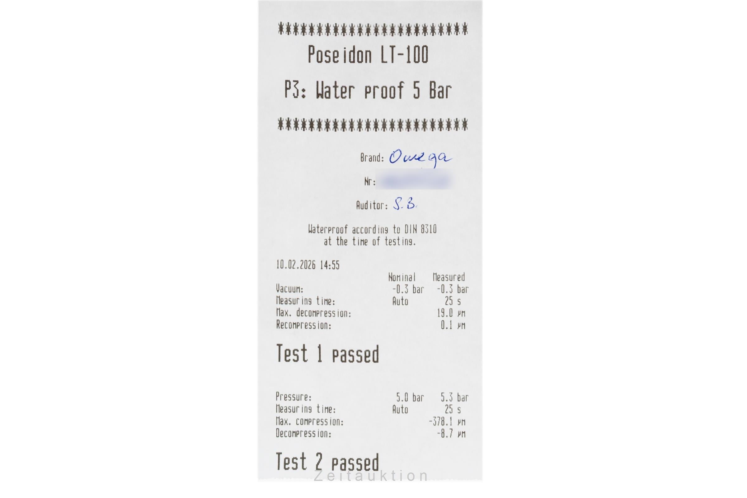 Omega Speedmaster Moonwatch Chronograph Stahl Handaufzug Ref. 3590.50.00 B&P [2600192]