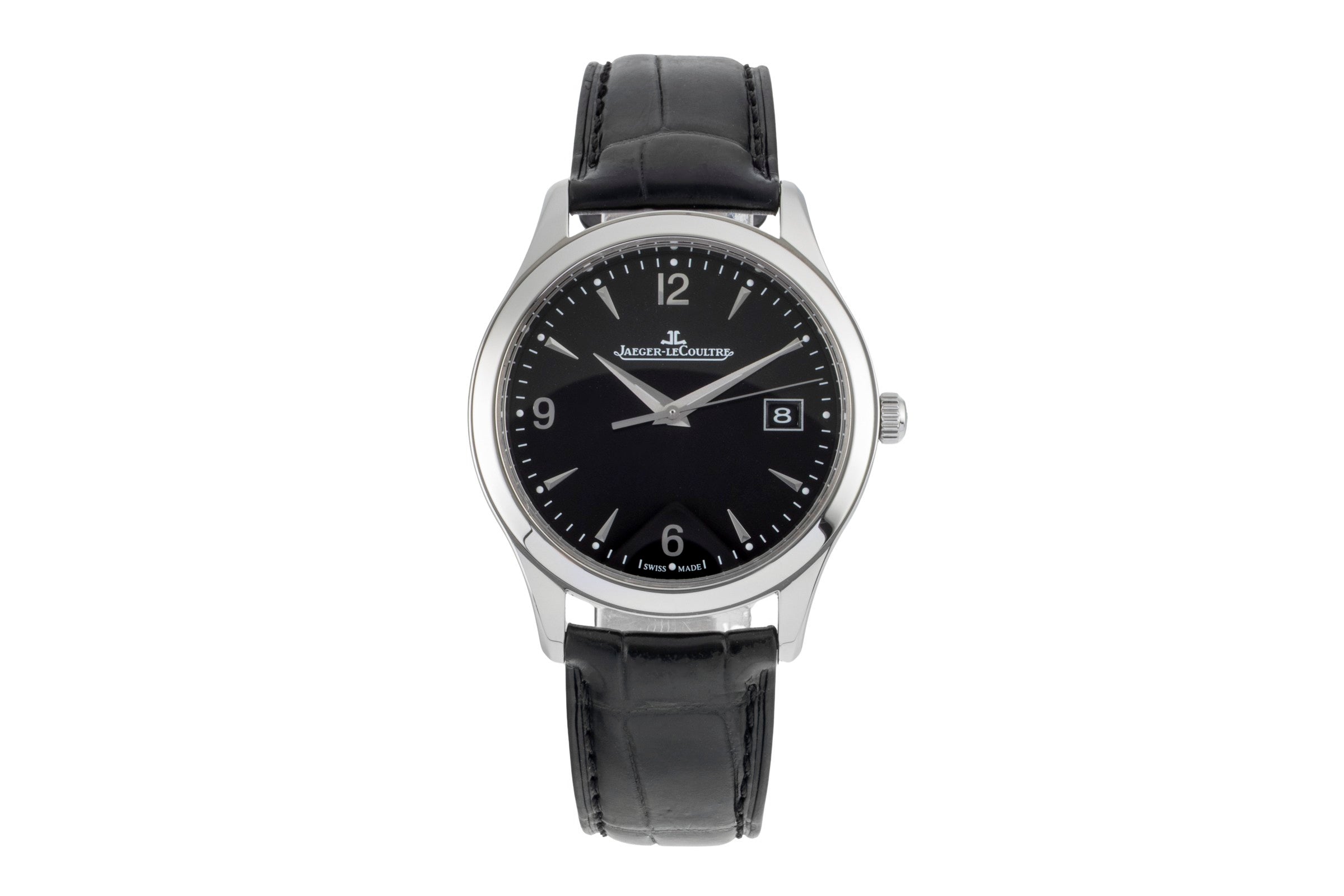 Jaeger LeCoultre Master Control steel automatic men's watch Q1548470 , 176.8.40.S LP: 10300EUR  [2600193]
