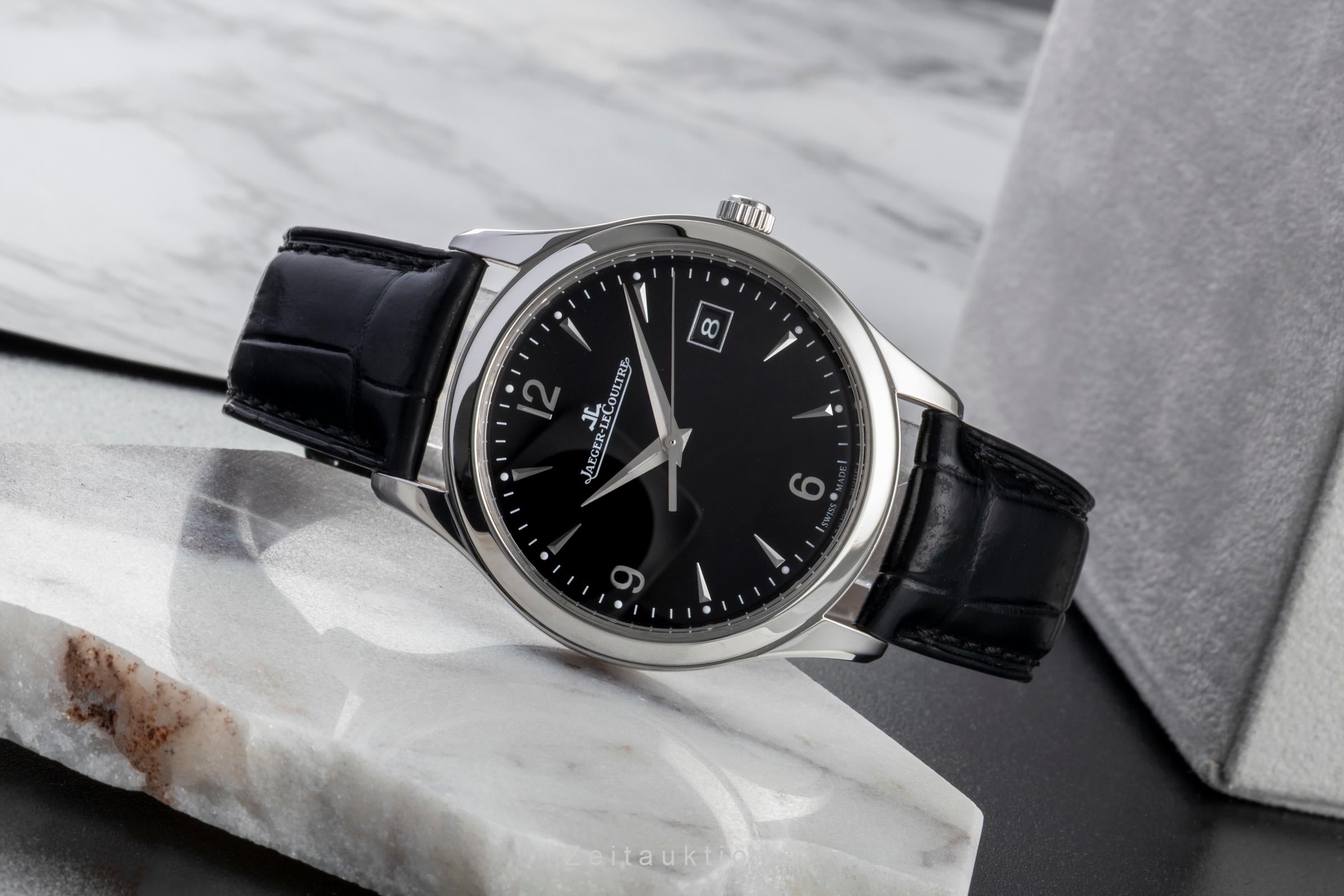 Jaeger LeCoultre Master Control steel automatic men's watch Q1548470 , 176.8.40.S LP: 10300EUR  [2600193]