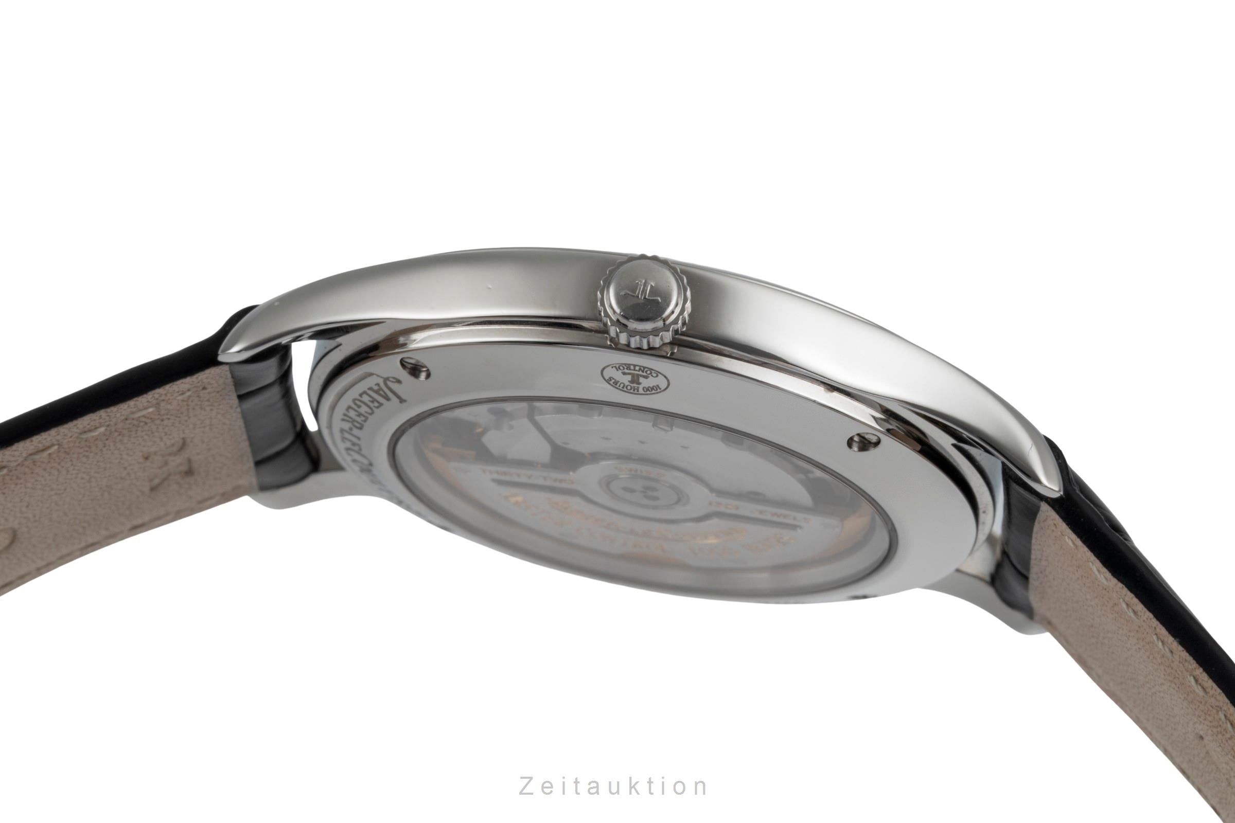 Jaeger LeCoultre Master Control steel automatic men's watch Q1548470 , 176.8.40.S LP: 10300EUR  [2600193]