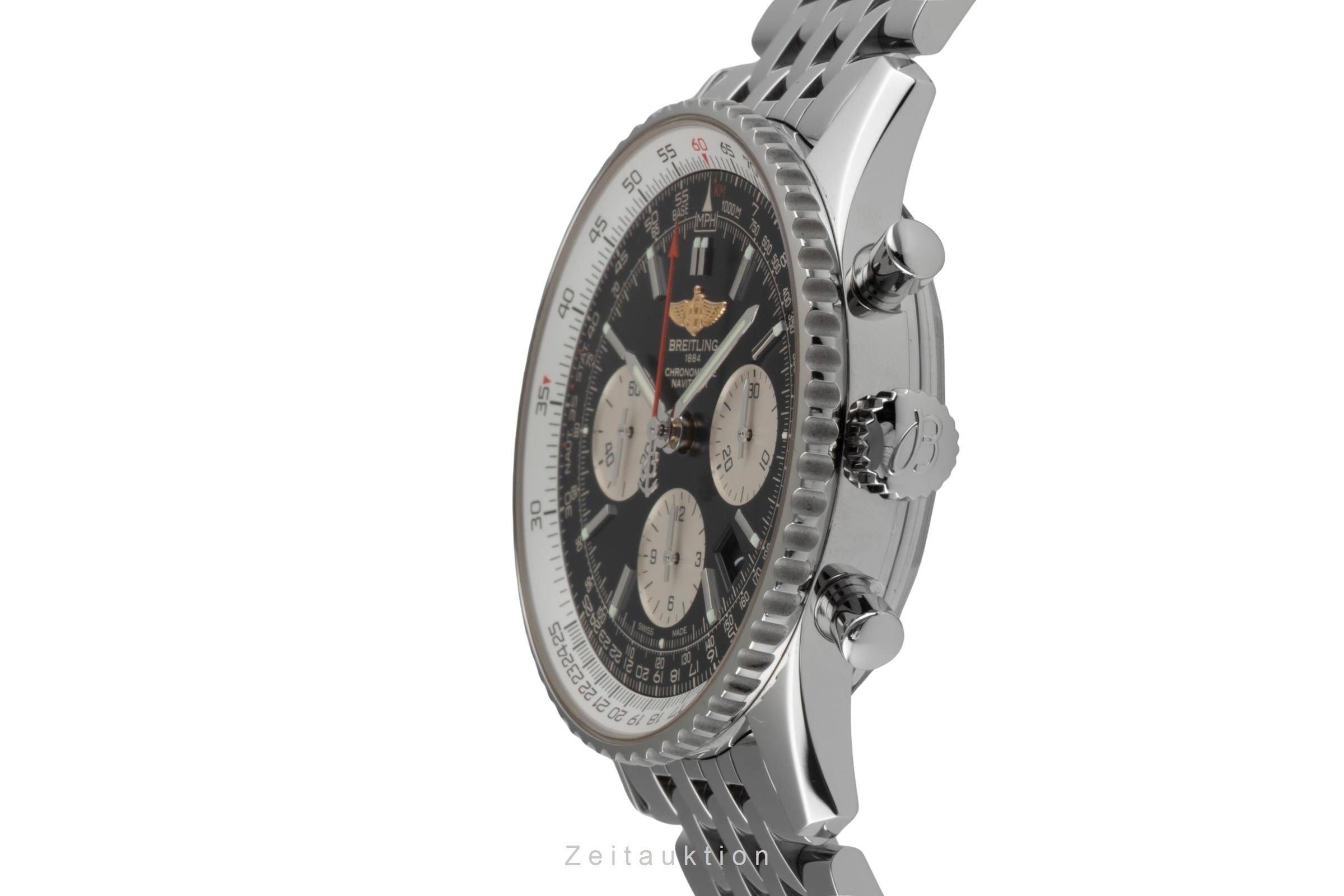 Breitling Navitimer 01 chronograph steel automatic men's watch AB012012/BB01 LP: 9850EUR  [2600194]