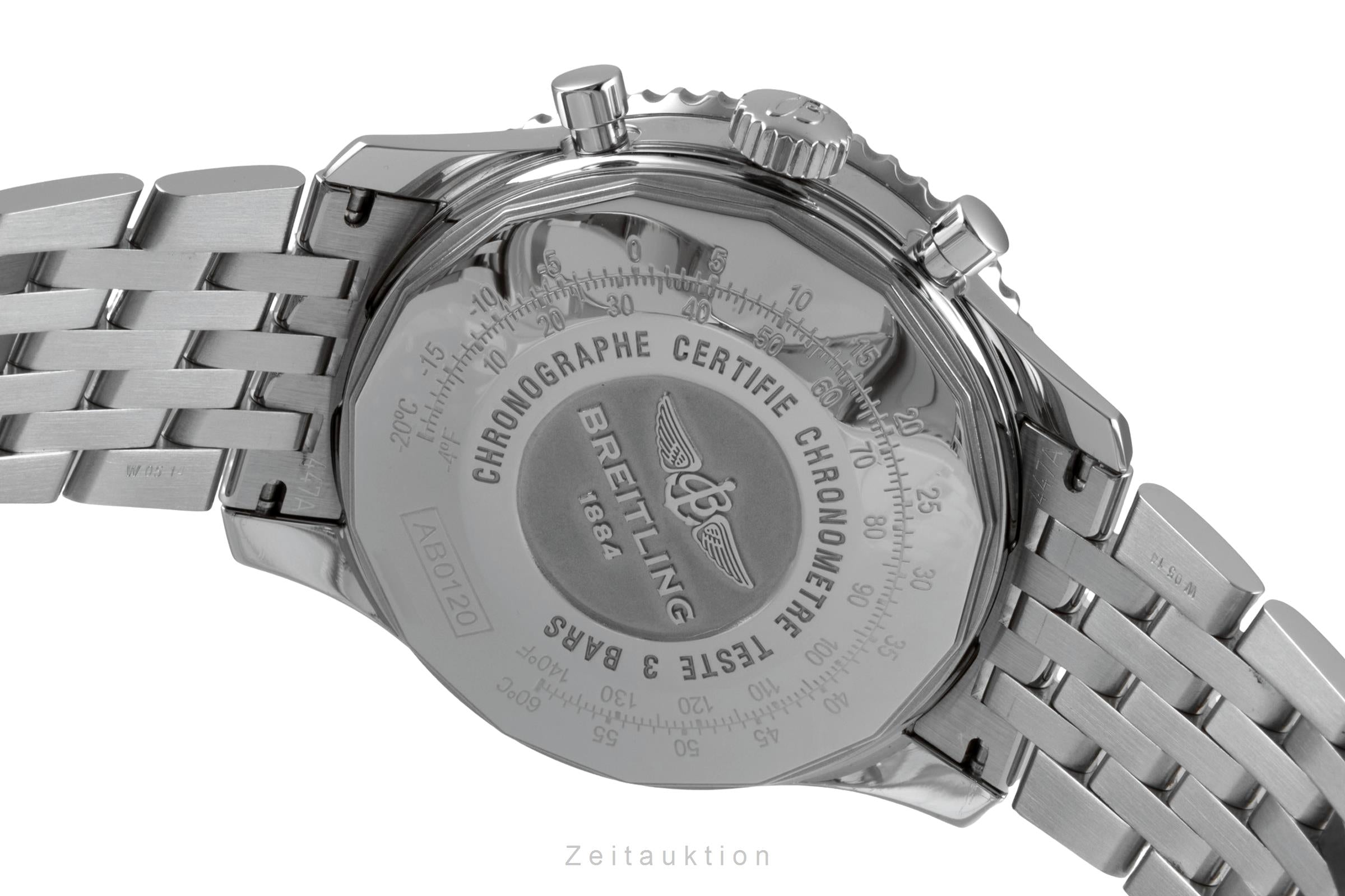 Breitling Navitimer 01 chronograph steel automatic men's watch AB012012/BB01 LP: 9850EUR  [2600194]