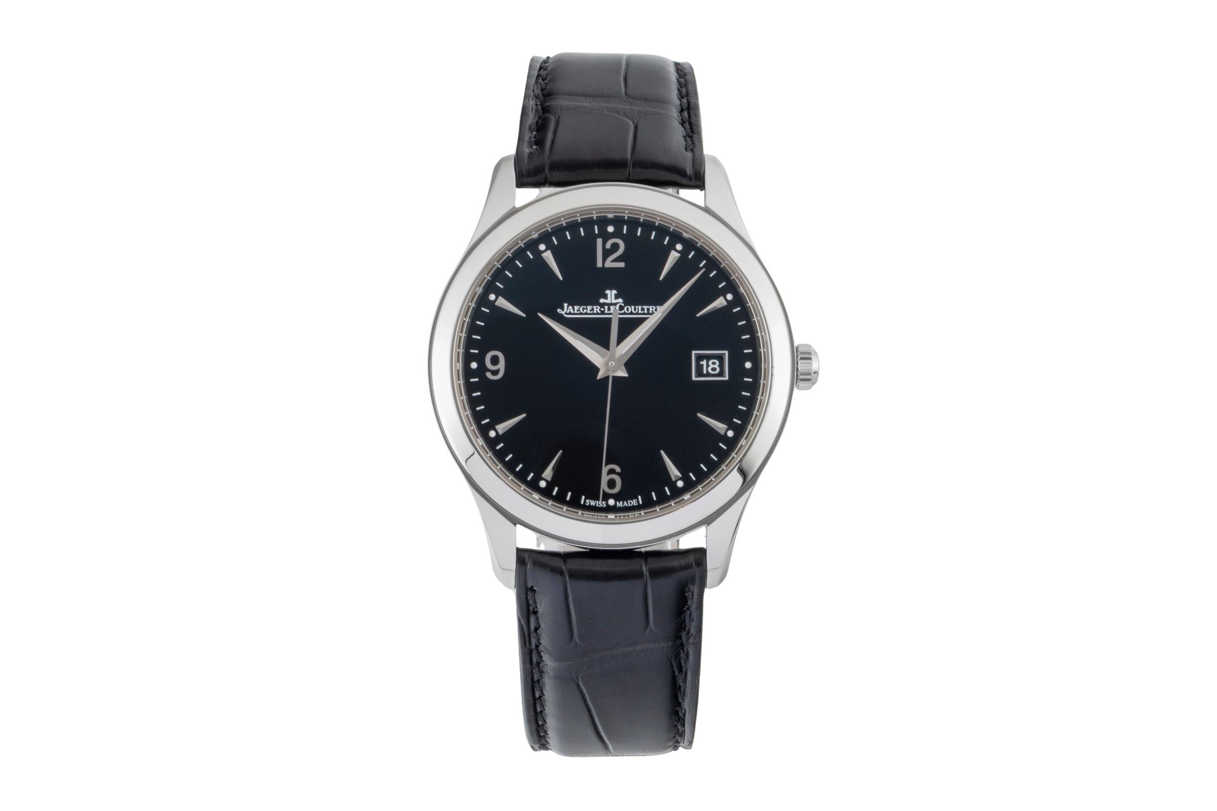 Jaeger LeCoultre Master Control acier automatique montre pour hommes Q1548470, 176.8.40.S LP: 10300EUR  [2600196]