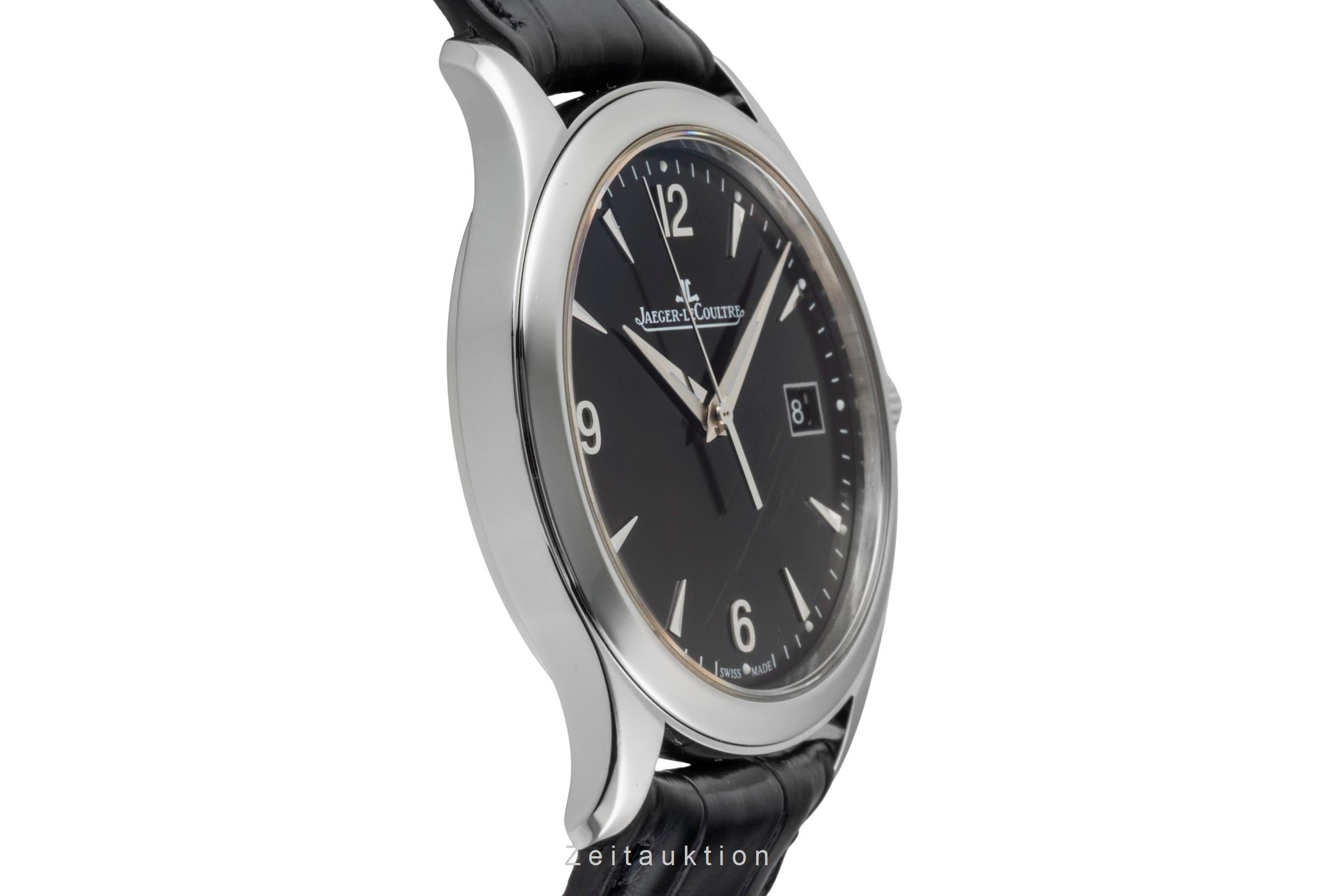 Jaeger LeCoultre Master Control Stahl Automatik Herrenuhr R. Q1548470 176.8.40.S [2600196]