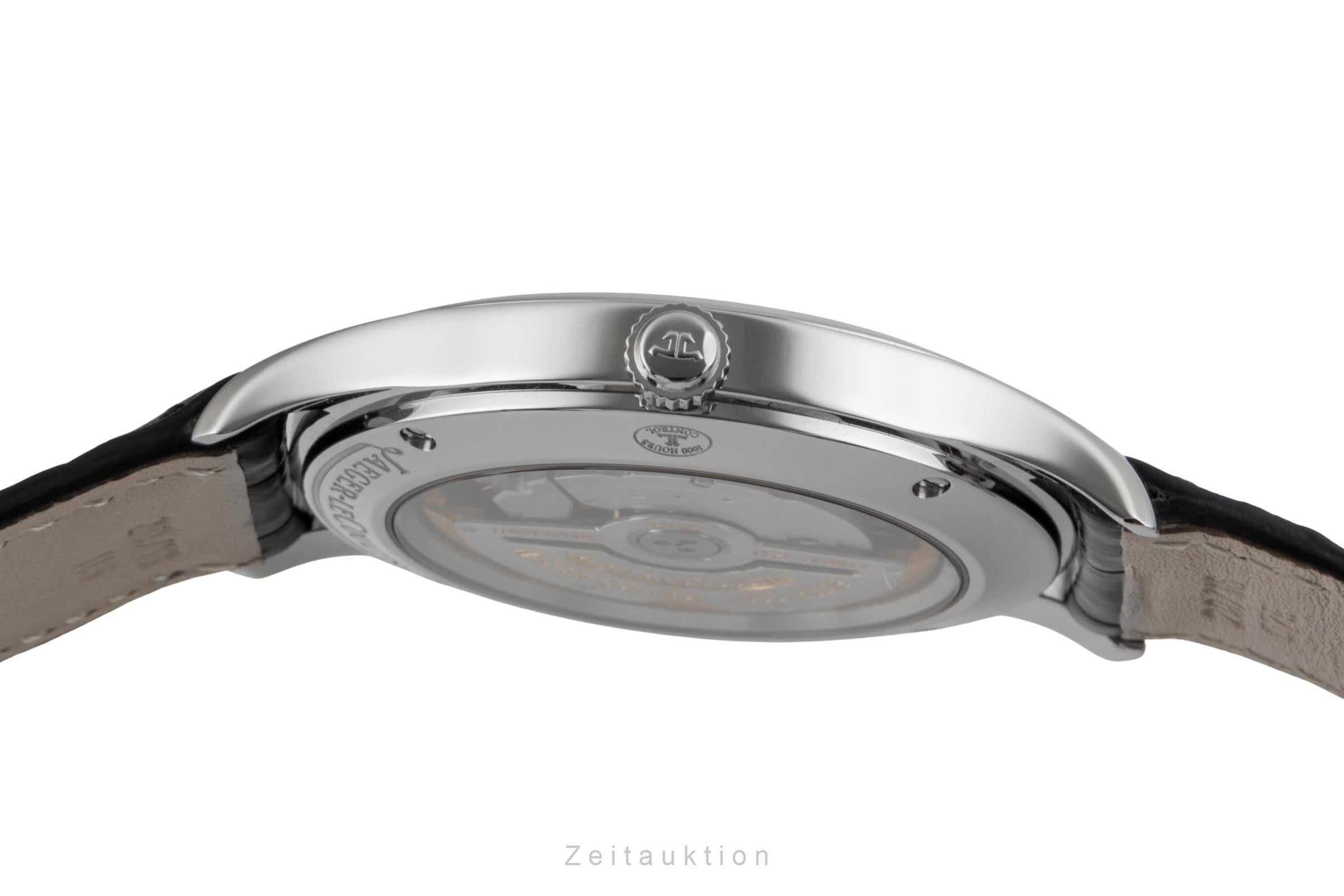 Jaeger LeCoultre Master Control Stahl Automatik Herrenuhr R. Q1548470 176.8.40.S [2600196]