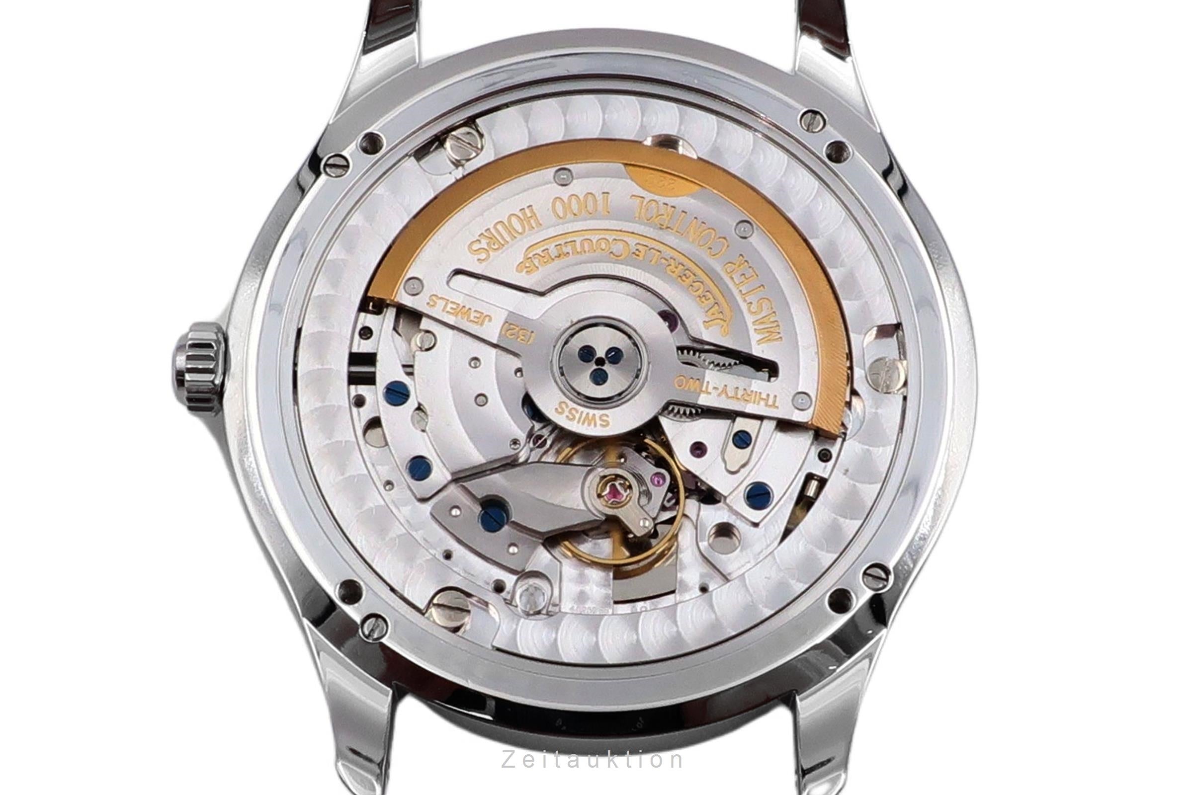 Jaeger LeCoultre Master Control Stahl Automatik Herrenuhr R. Q1548470 176.8.40.S [2600196]