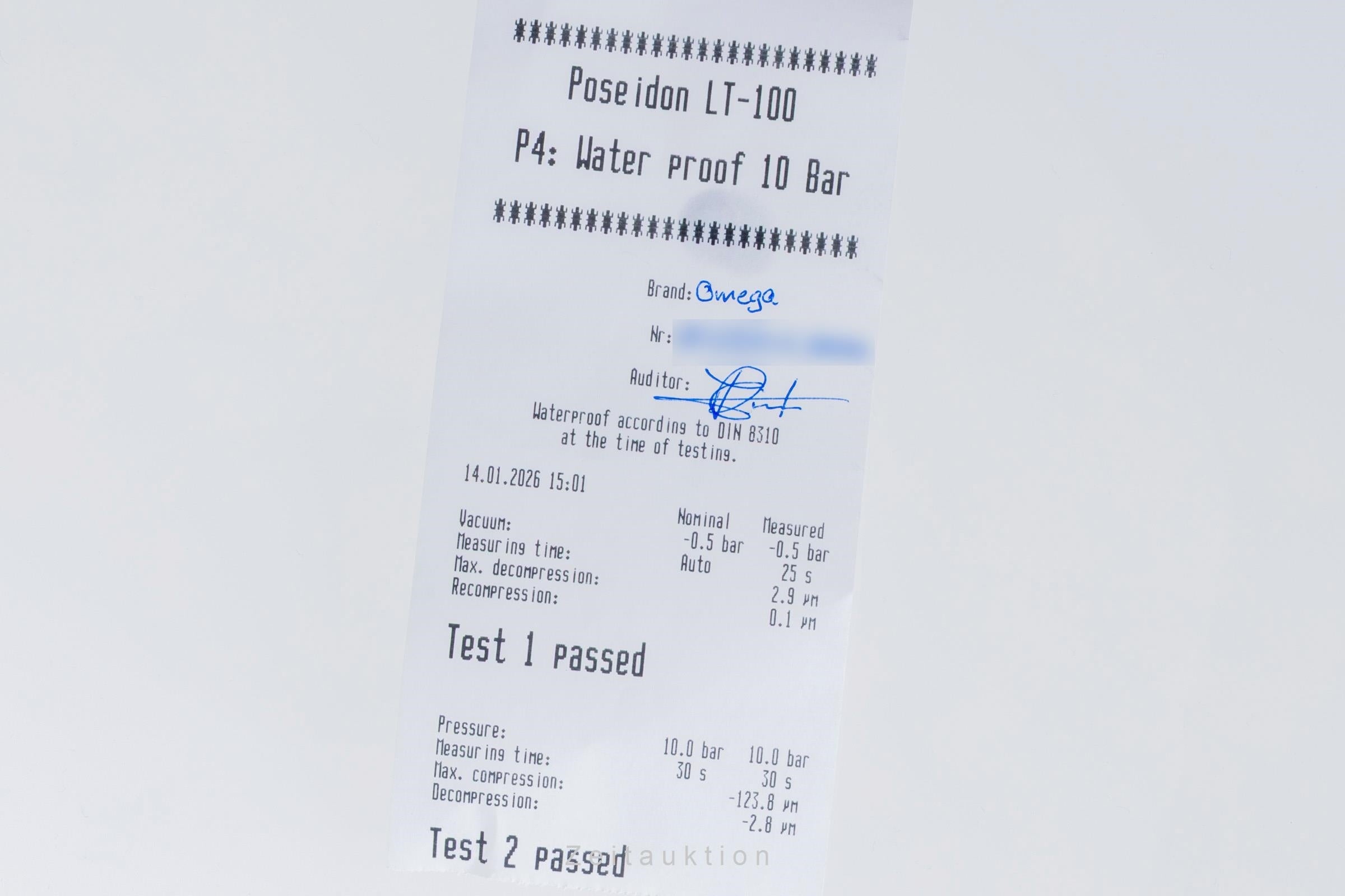 Omega Seamaster steel automatic men's watch 210.22.42.20.01.004 Limited  [2600199]