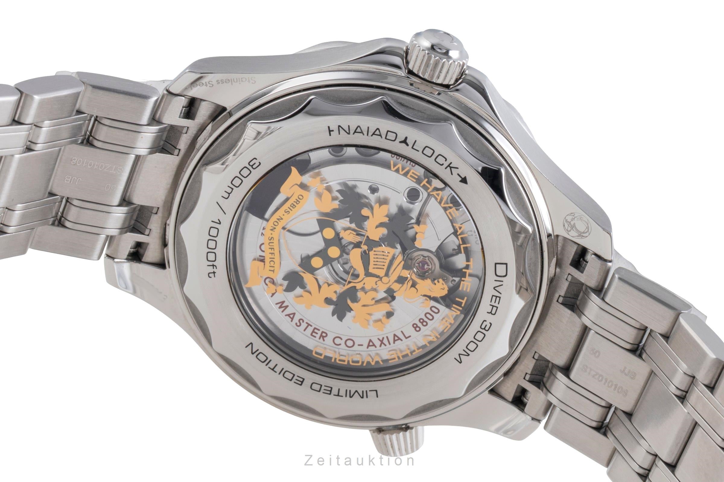 Omega Seamaster steel automatic men's watch 210.22.42.20.01.004 Limited  [2600199]