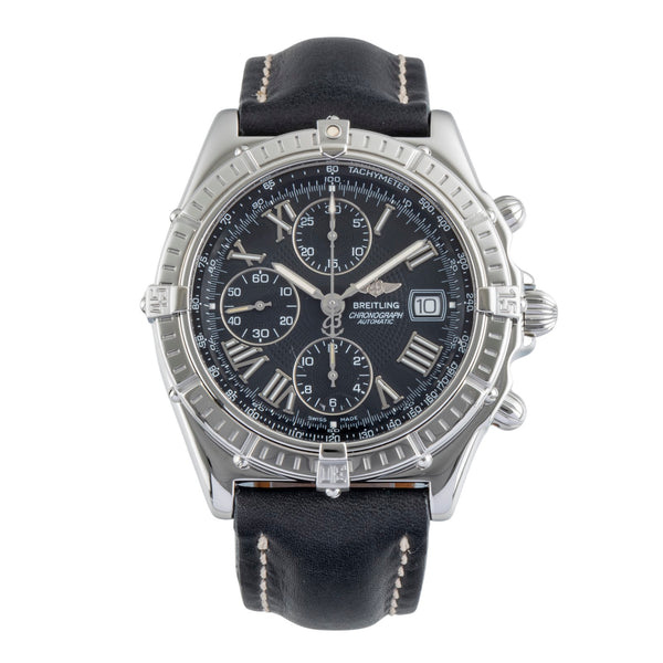 Breitling Crosswind chronographe acier automatique montre pour hommes A13055  [2600203]