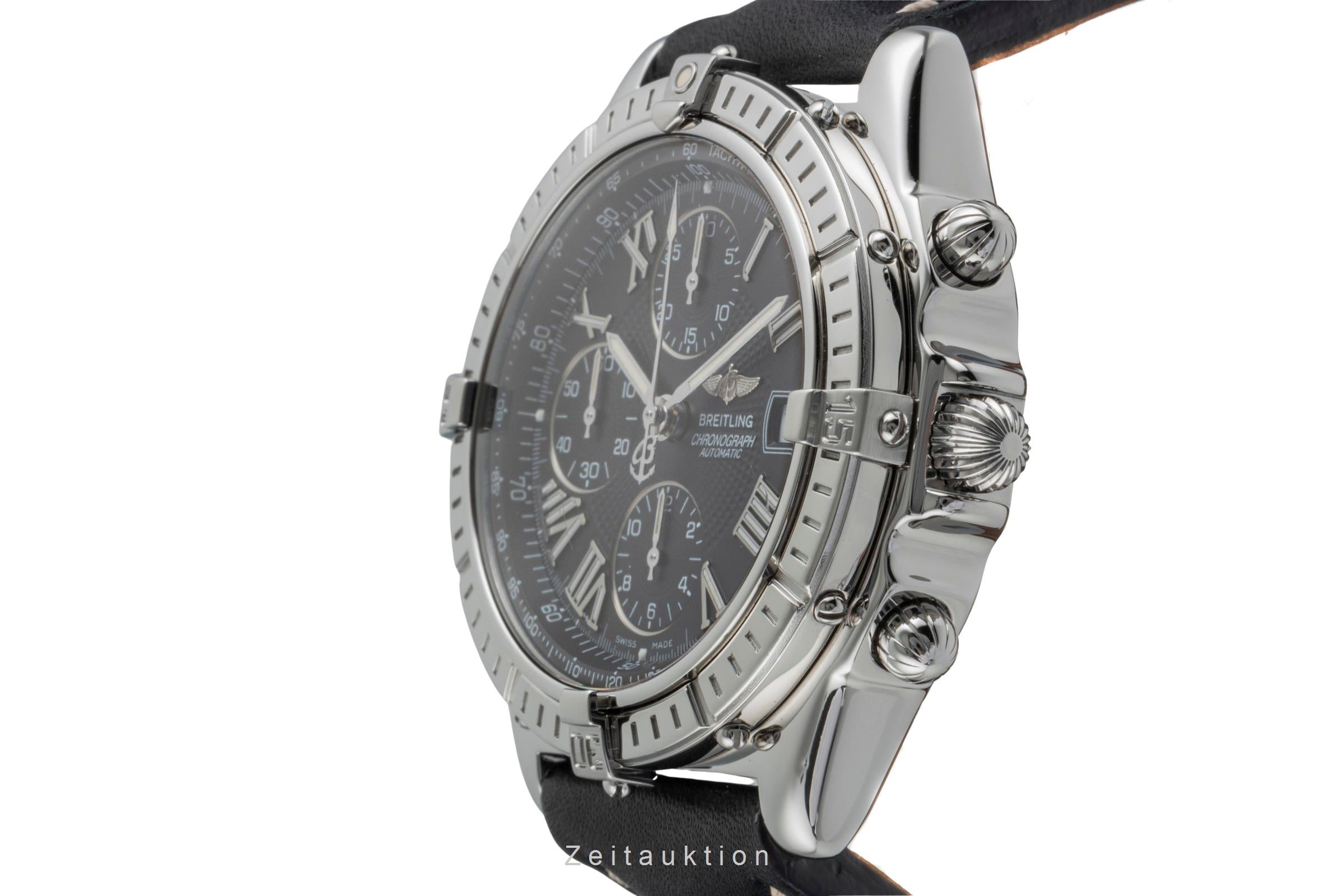 Breitling Crosswind chronographe acier automatique montre pour hommes A13055  [2600203]