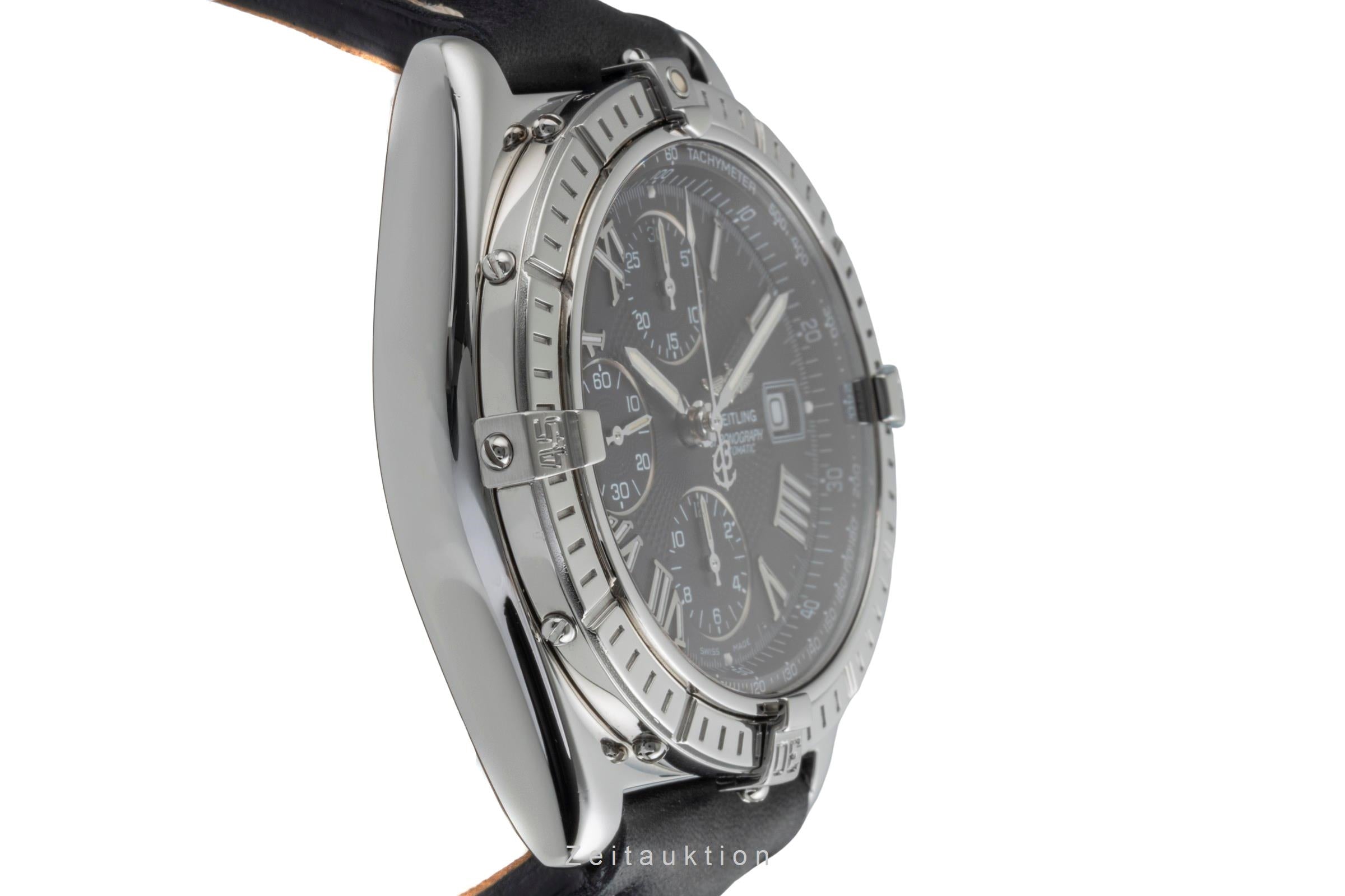 Breitling Crosswind chronographe acier automatique montre pour hommes A13055  [2600203]