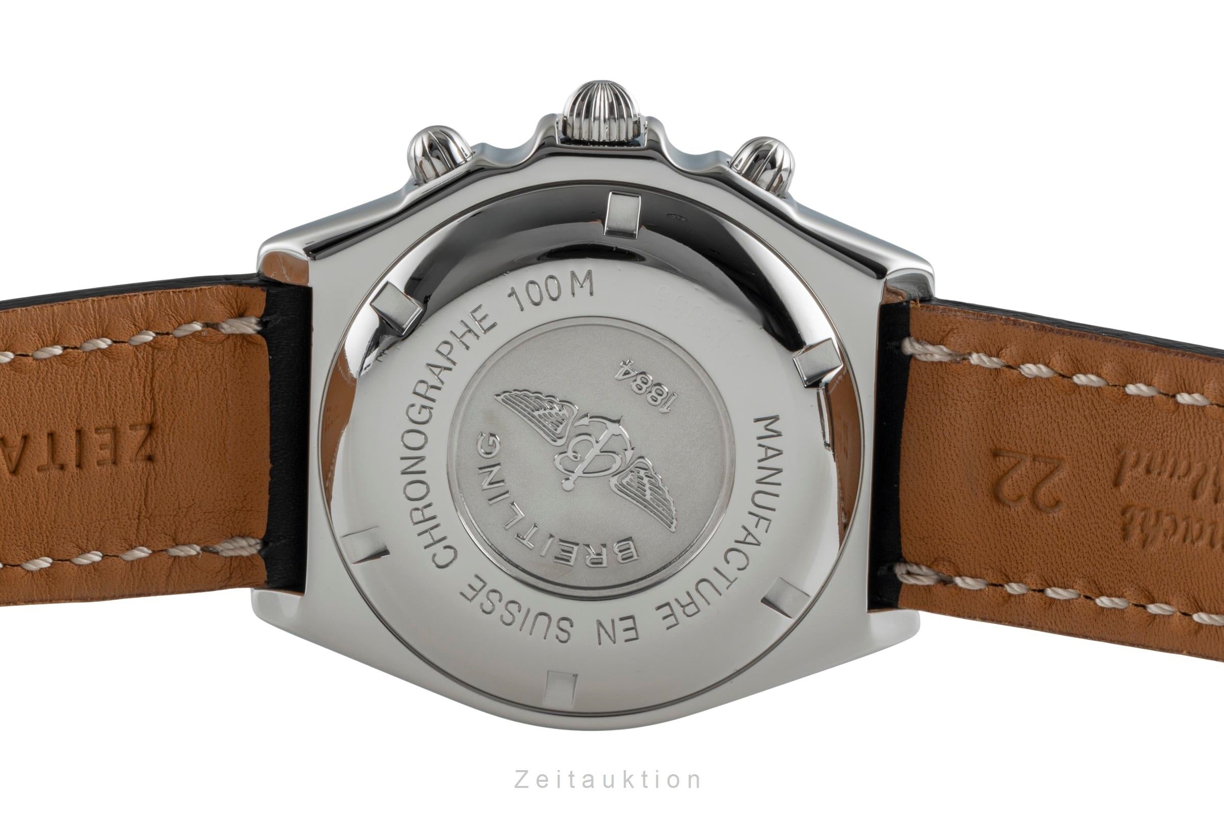 Breitling Crosswind chronographe acier automatique montre pour hommes A13055  [2600203]