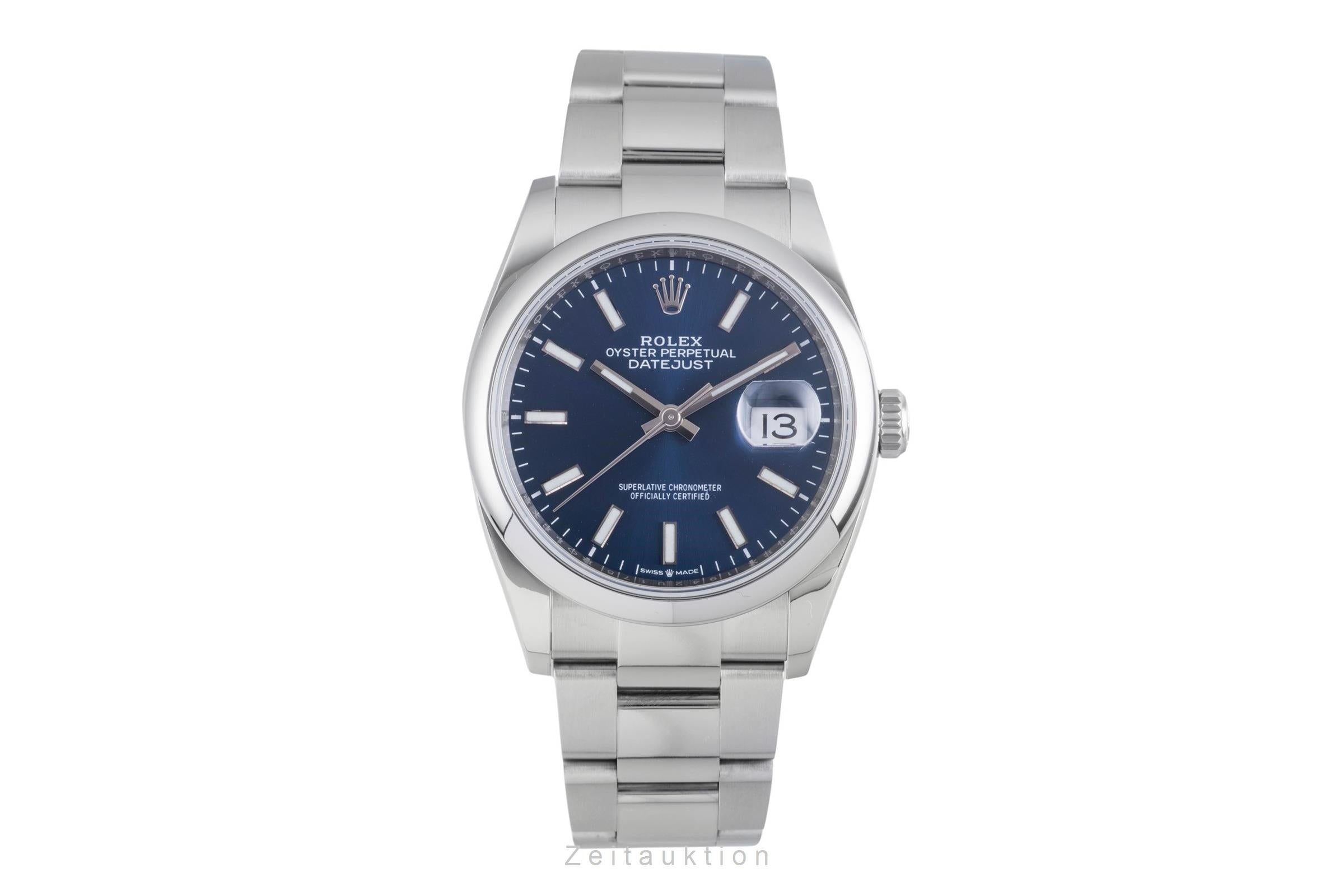 Rolex Datejust steel automatic men's watch 126200  [2600204]