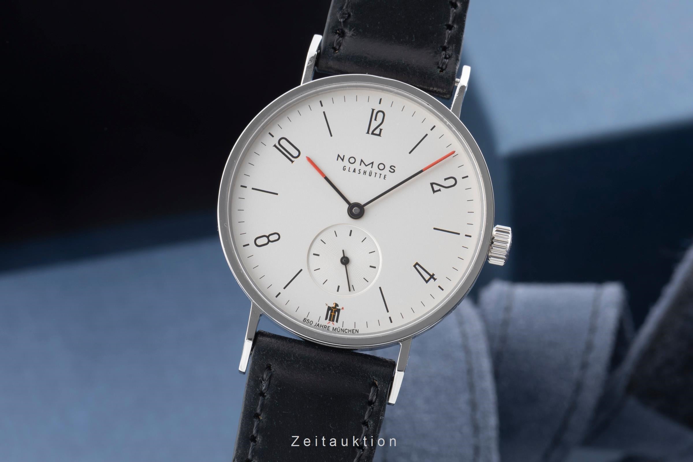 Nomos Tangente steel manual winding men's watch Limited  [2600207]