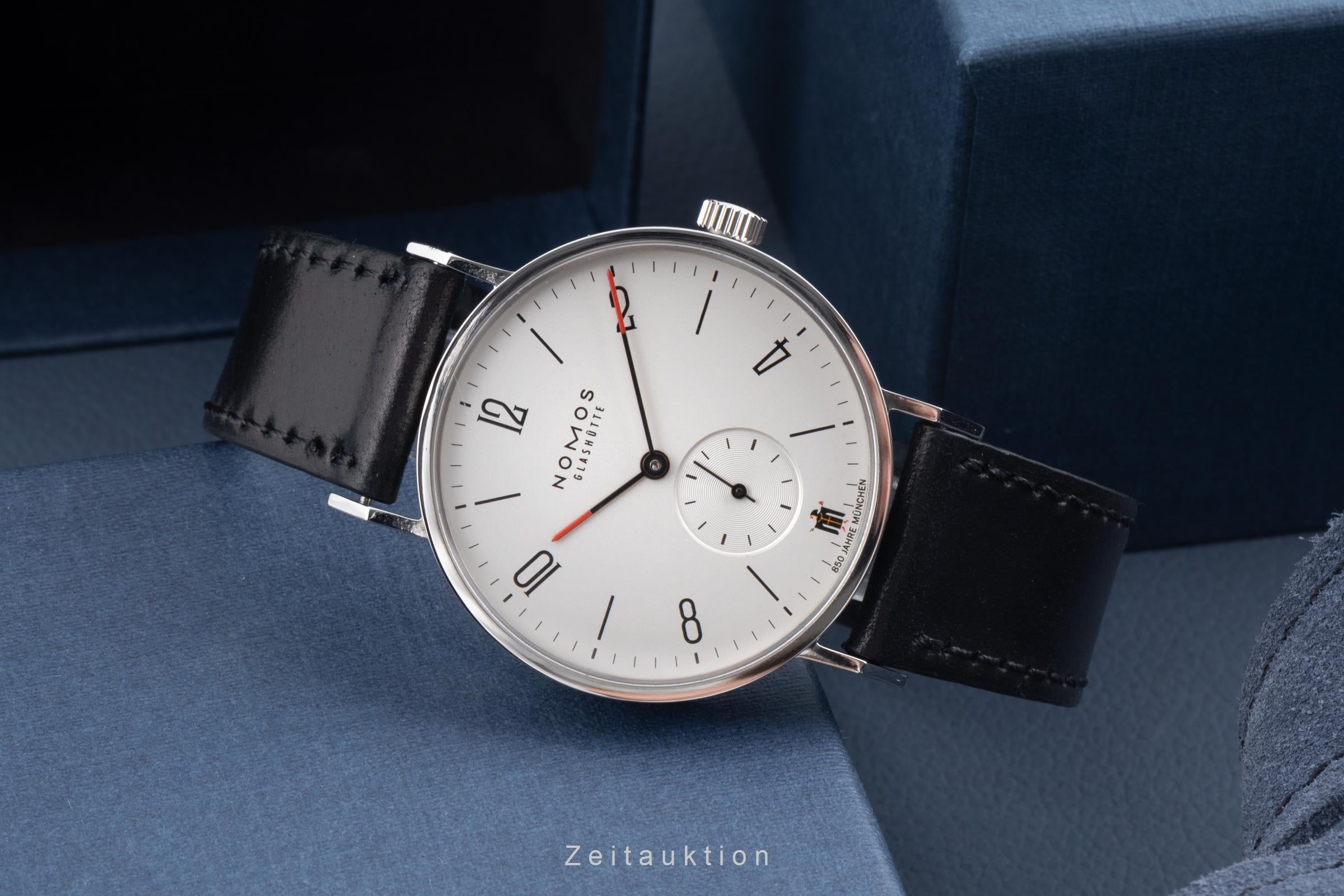 Nomos Tangente steel manual winding men's watch Limited  [2600207]