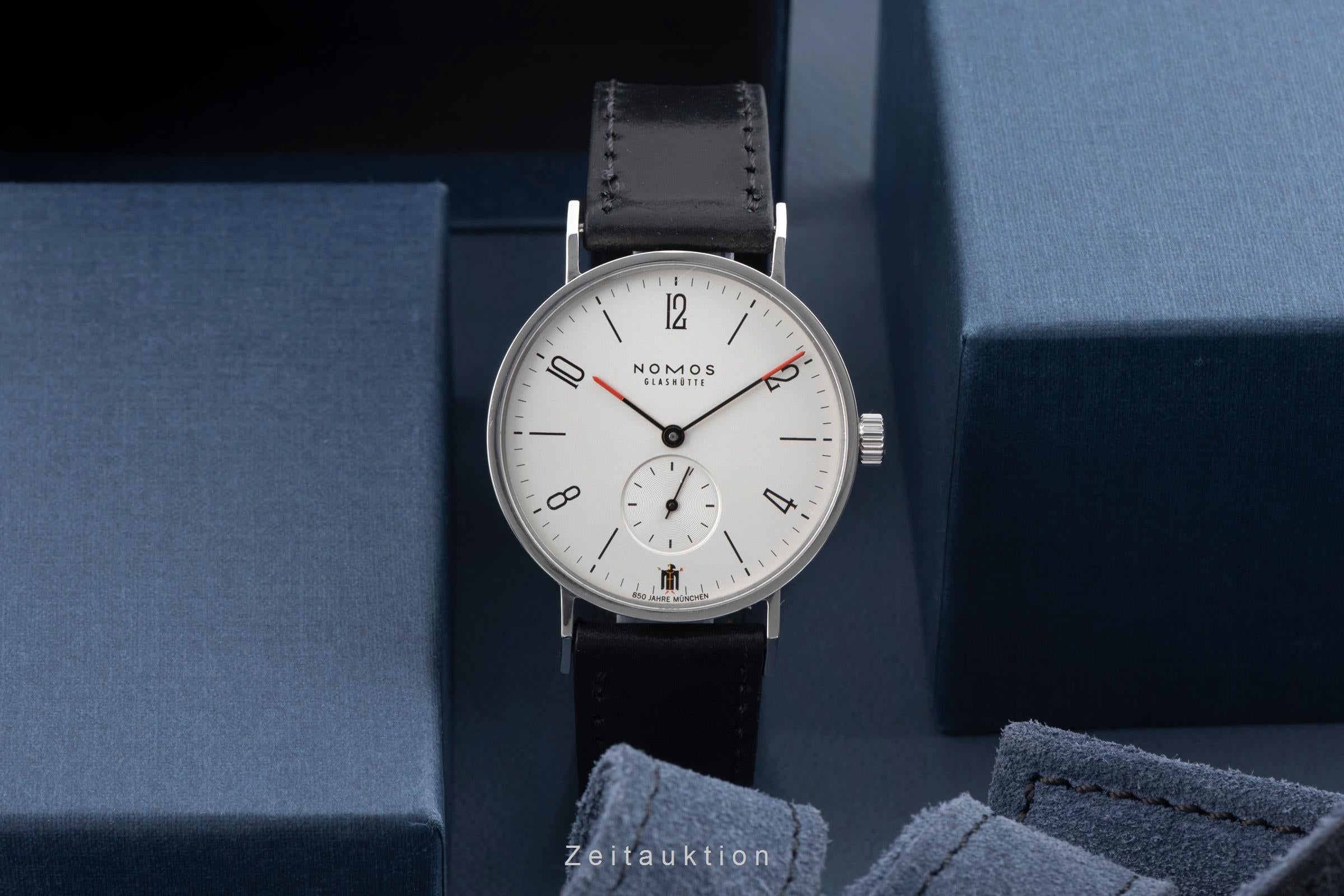 Nomos Tangente steel manual winding men's watch Limited  [2600207]