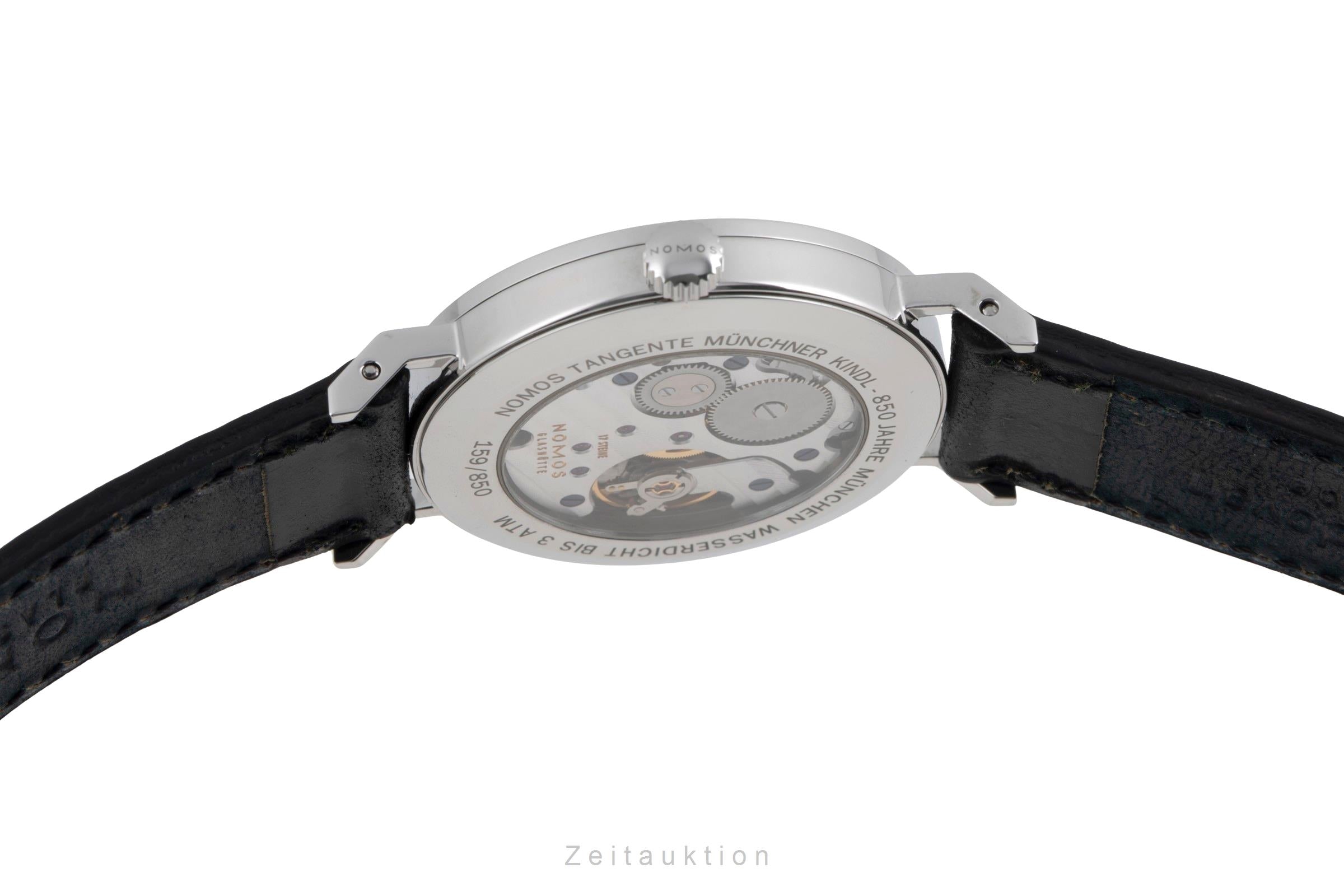 Nomos Tangente steel manual winding men's watch Limited  [2600207]