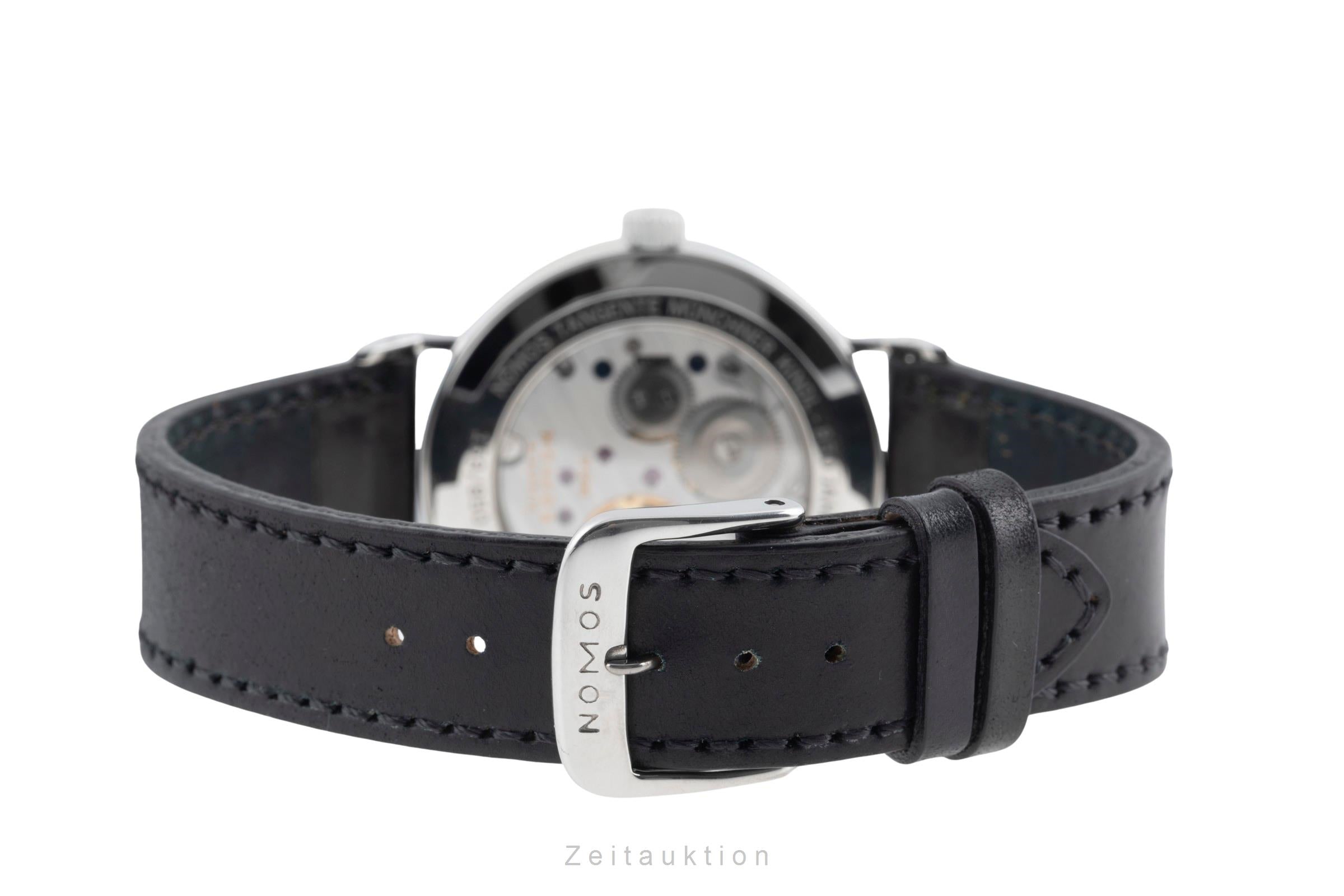 Nomos Tangente steel manual winding men's watch Limited  [2600207]