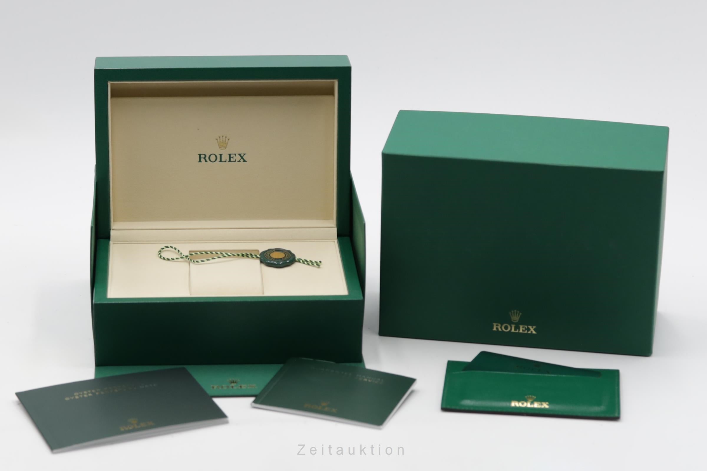 Rolex Oyster Perpetual Blue Dial Stahl Automatik Herren Ref. 124300 B&P 2025 [2600209]