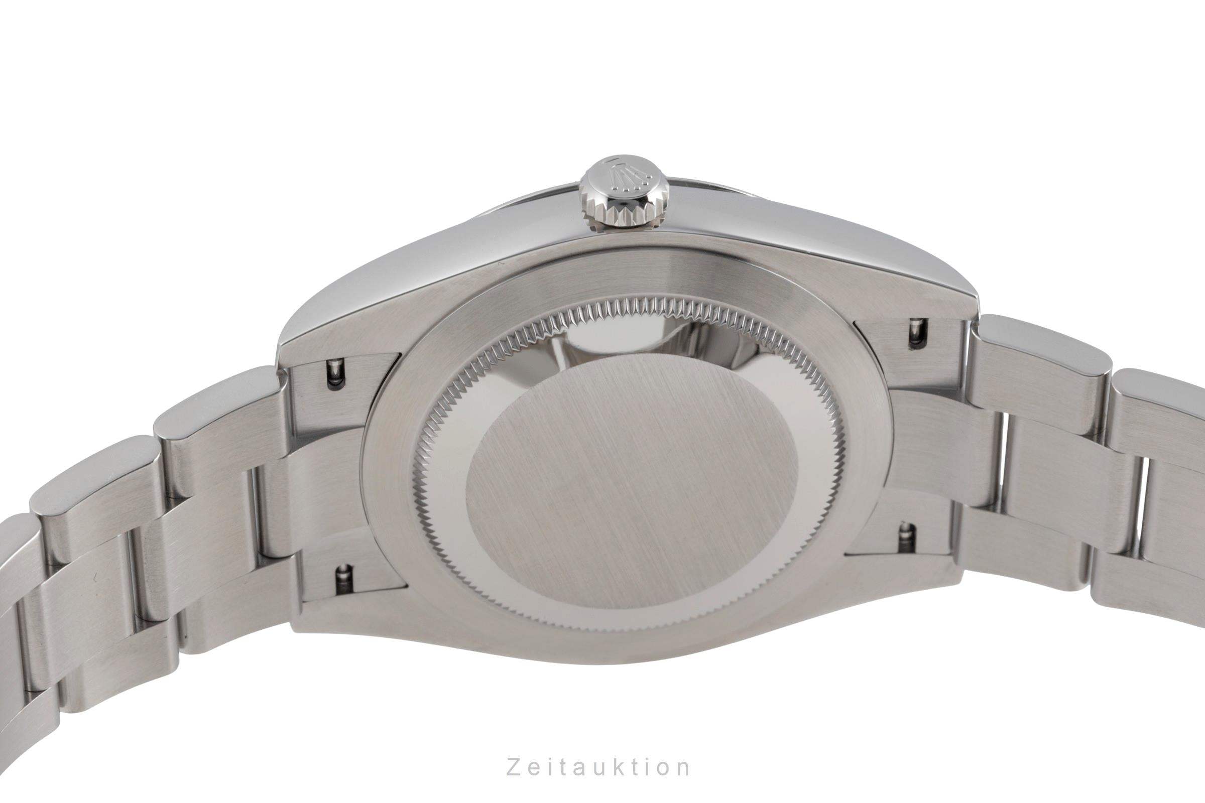 Rolex Oyster Perpetual Blue Dial Stahl Automatik Herren Ref. 124300 B&P 2025 [2600209]