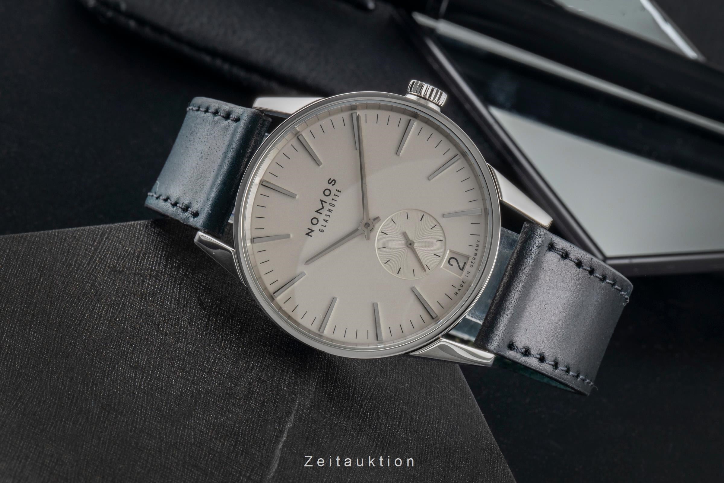 Nomos Zürich acero automático reloj para caballeros 802  [2600211]