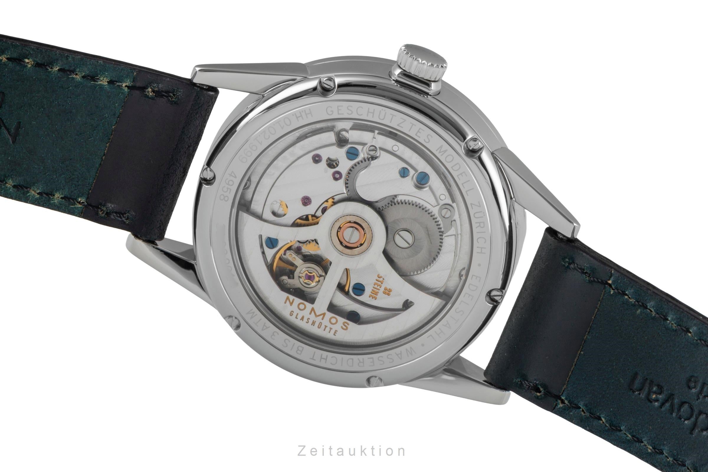 Nomos Zürich acero automático reloj para caballeros 802  [2600211]