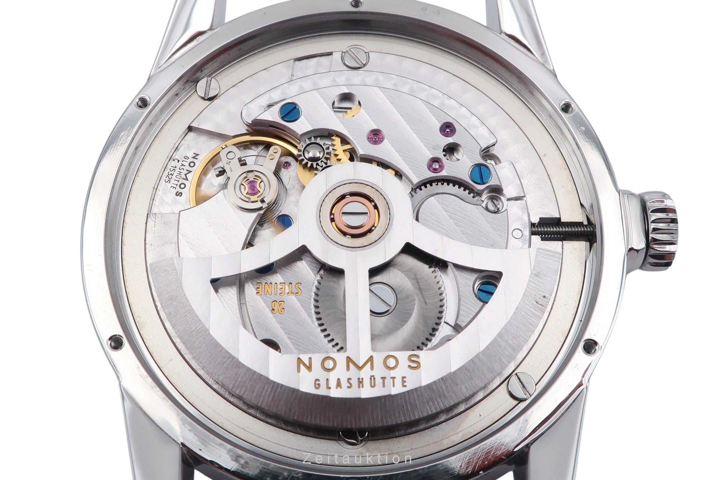 Nomos Zürich steel automatic Kal. Zeta Ref. 802 | 2600211 Nomos Zürich steel automatic Kal. Zeta Ref. 802 | 2600211