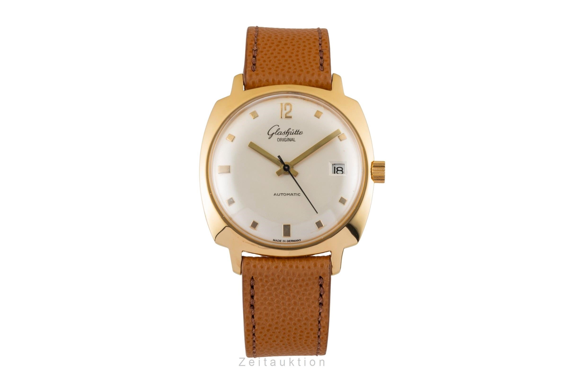 Glashütte Spezimatic gilt-brass automatic men's watch Vintage  [2600214]