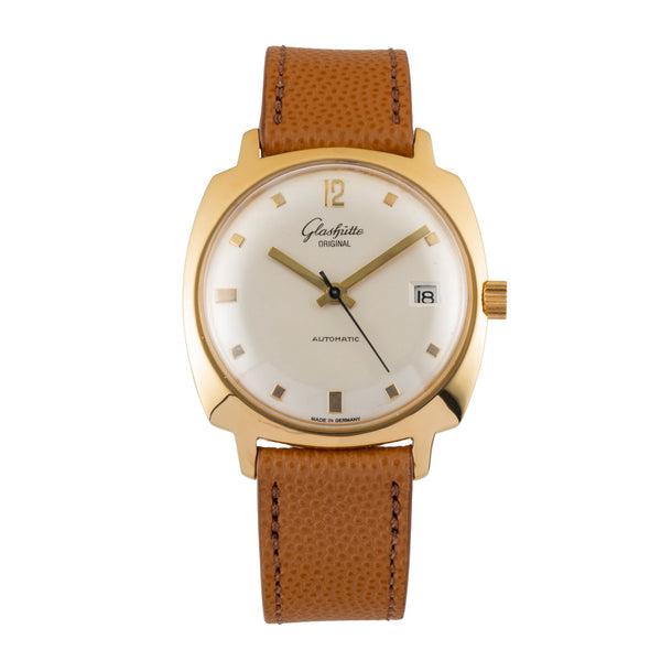 Glashütte Spezimatic gilt-brass automatic men's watch Vintage  [2600214]