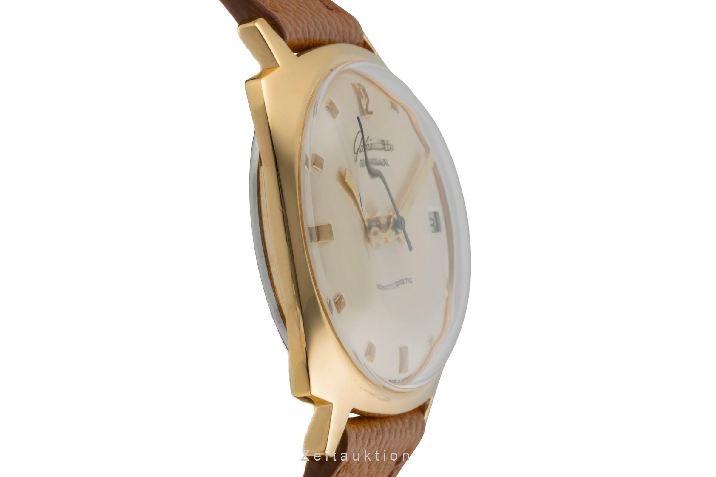 Glashütte Spezimatic gilt-brass automatic men's watch Vintage  [2600214]