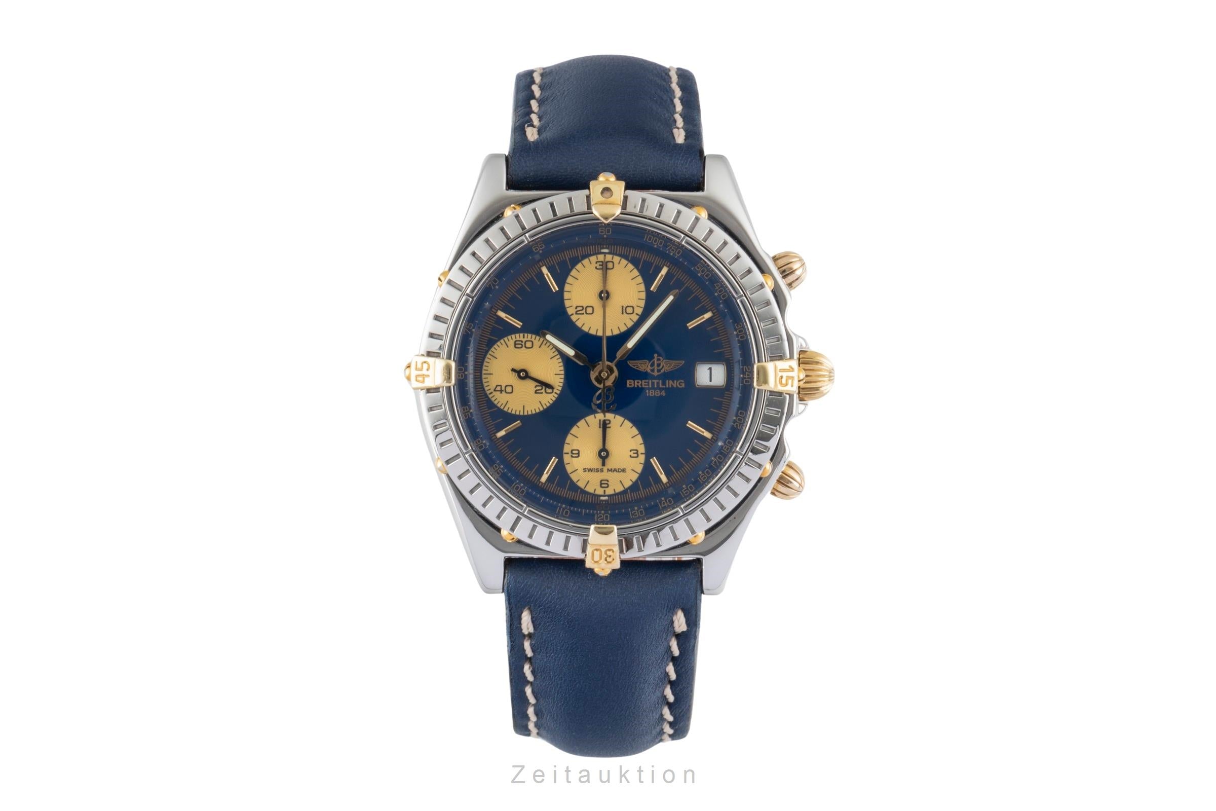 Breitling Chronomat chronograph steel / gold automatic men's watch B13048  [2600215]