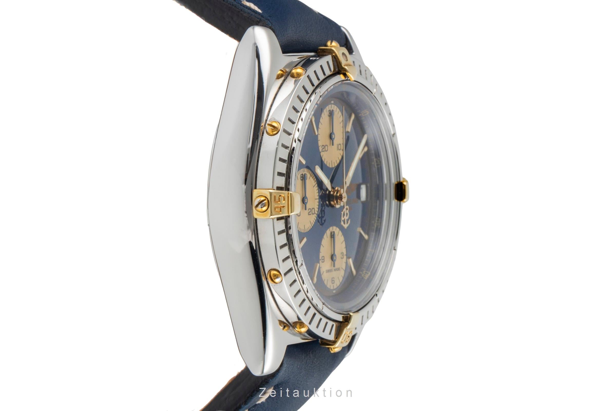 Breitling Chronomat chronograph steel / gold automatic men's watch B13048  [2600215]