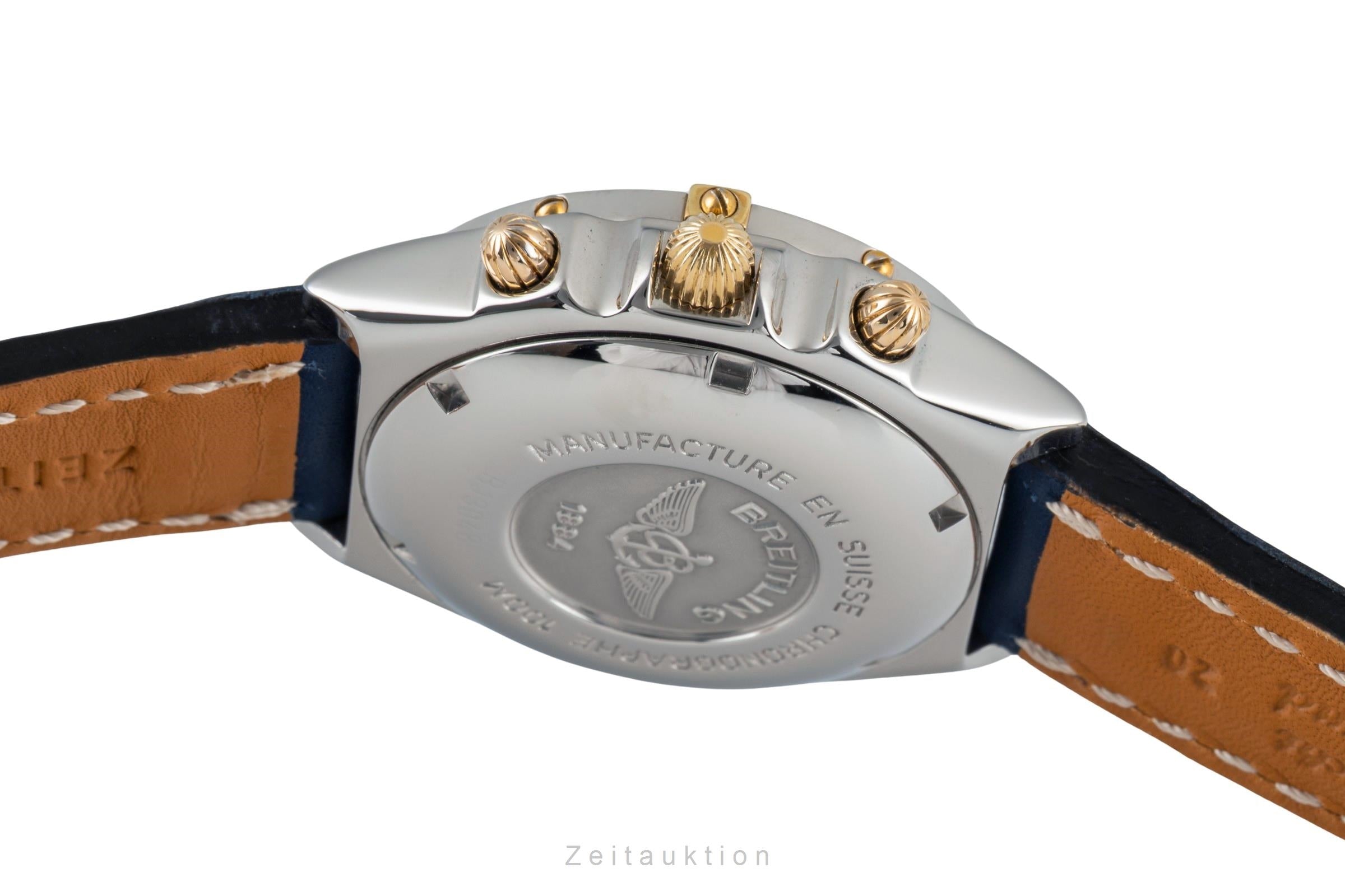 Breitling Chronomat chronograph steel / gold automatic men's watch B13048  [2600215]