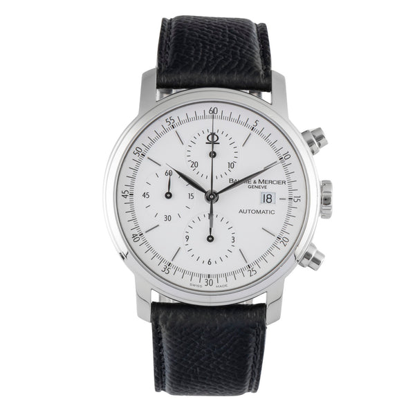 Baume & Mercier Classima chronograph steel automatic men's watch M0A68541  65533  [2600216]