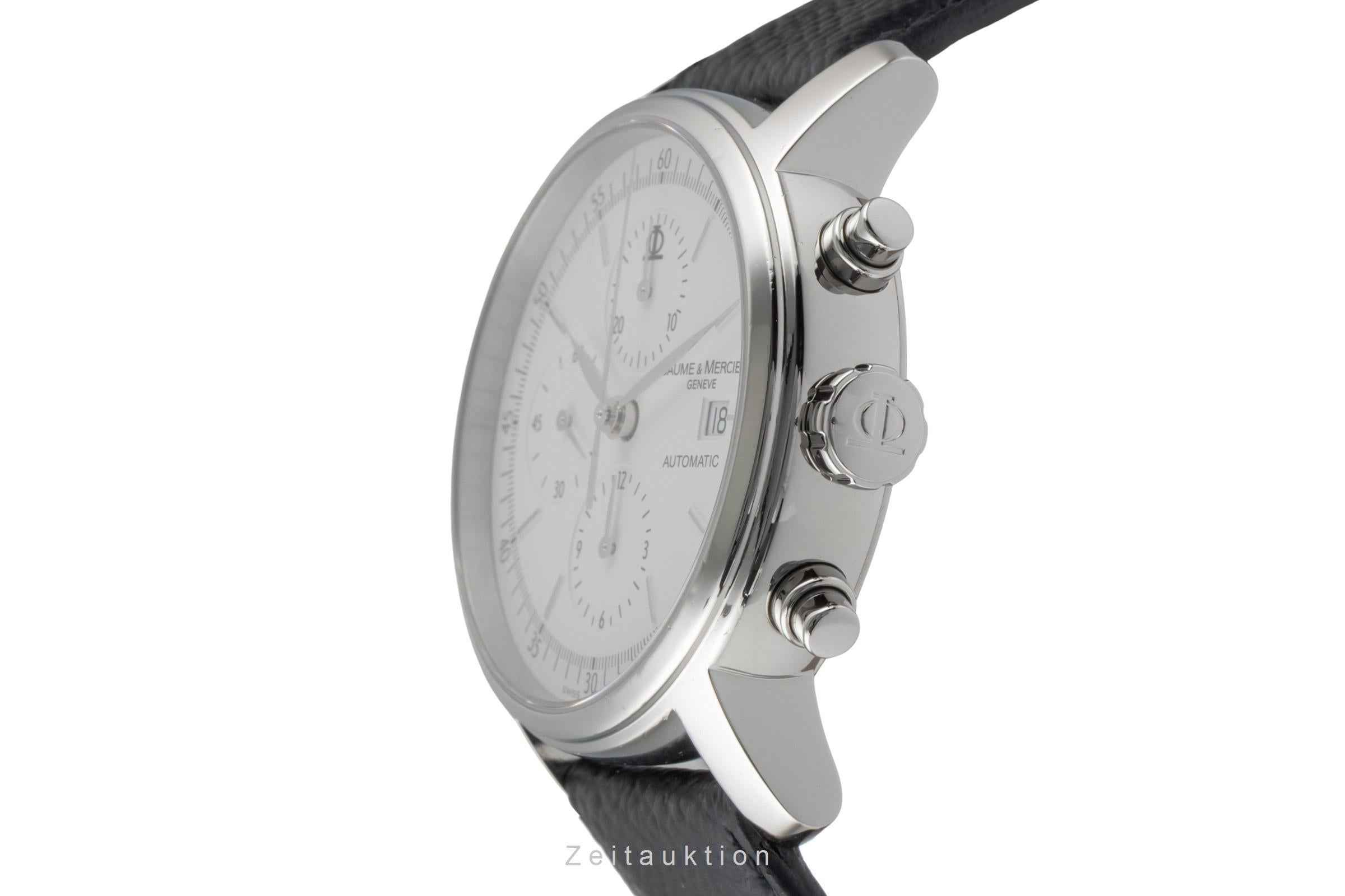 Baume & Mercier Classima chronograph steel automatic men's watch M0A68541  65533  [2600216]