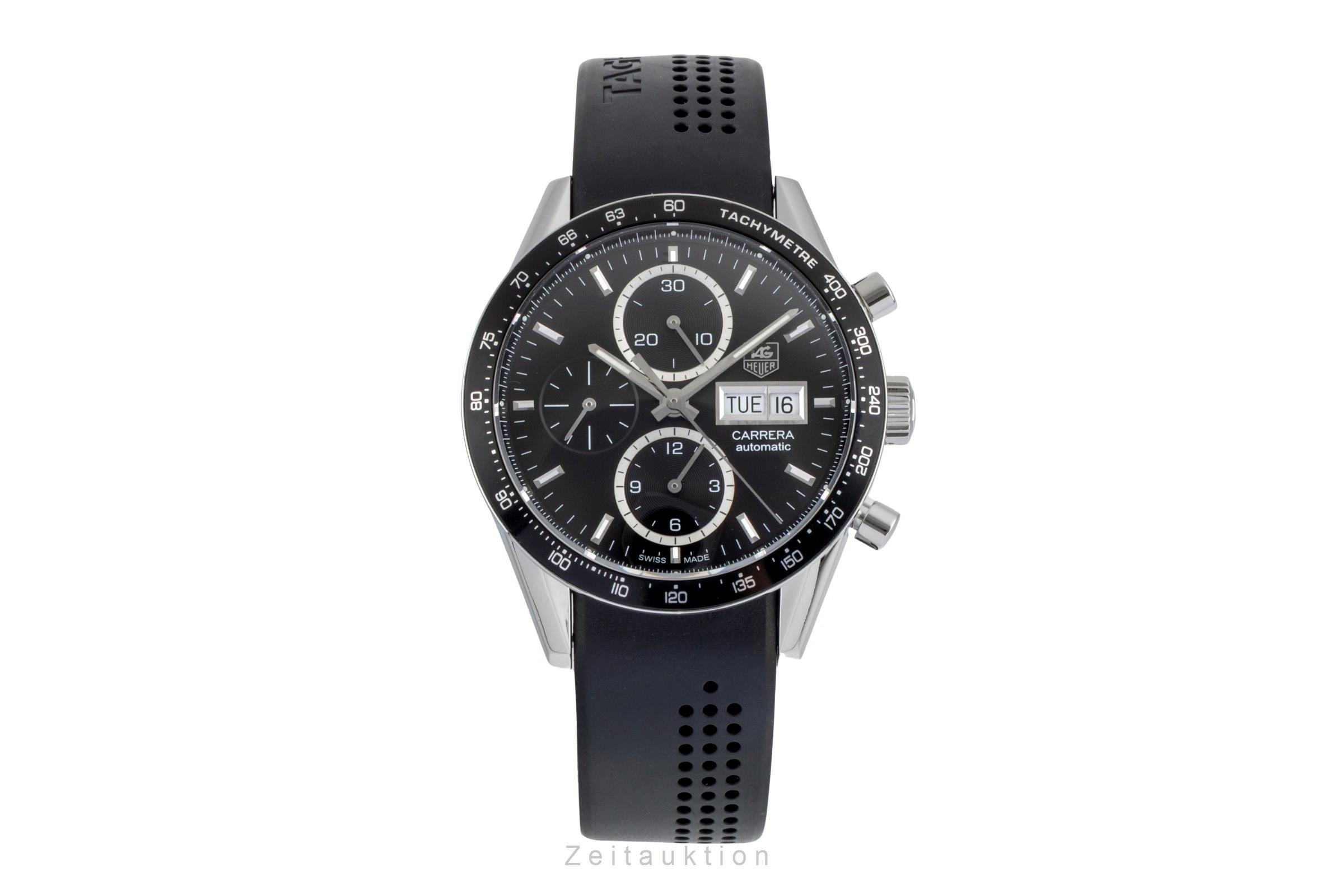 Tag Heuer Carrera chronograph steel automatic men's watch CV201AG LP: 7950EUR  [2600217]