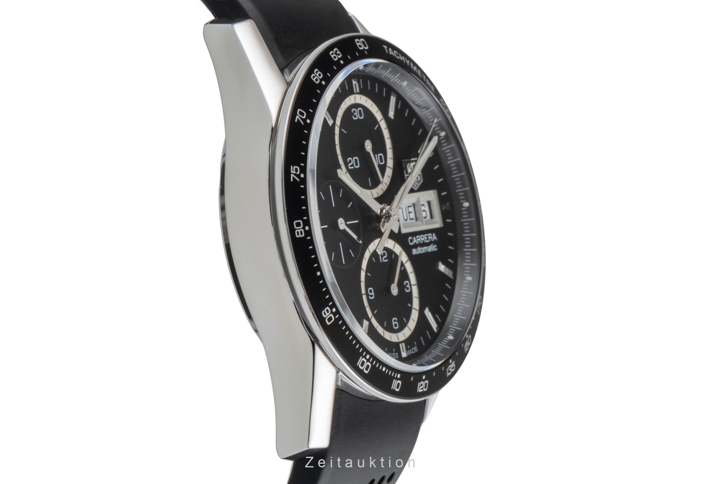 Tag Heuer Carrera chronograph steel automatic men's watch CV201AG LP: 7950EUR  [2600217]