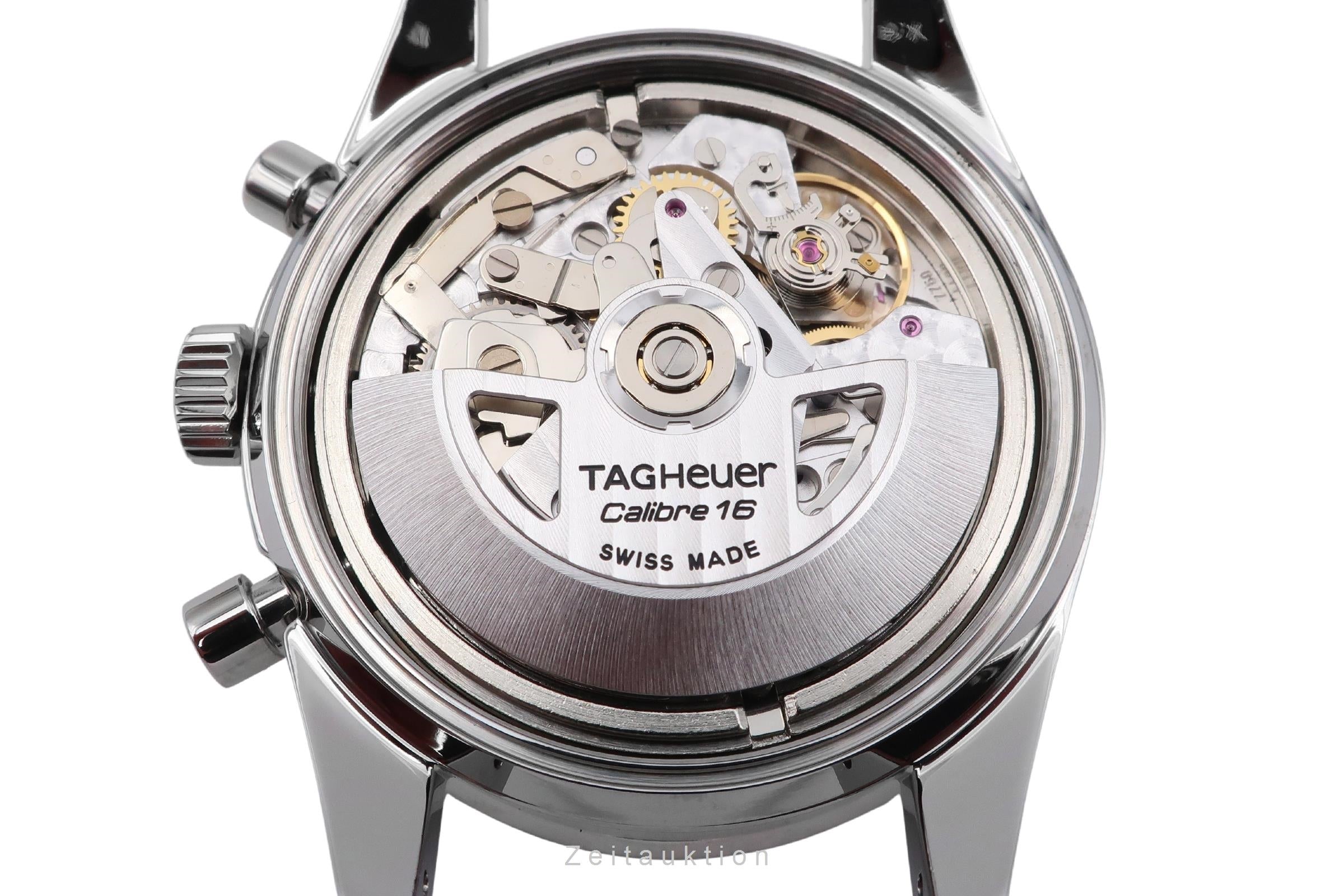 Tag Heuer Carrera chronograph steel automatic men's watch CV201AG LP: 7950EUR  [2600217]