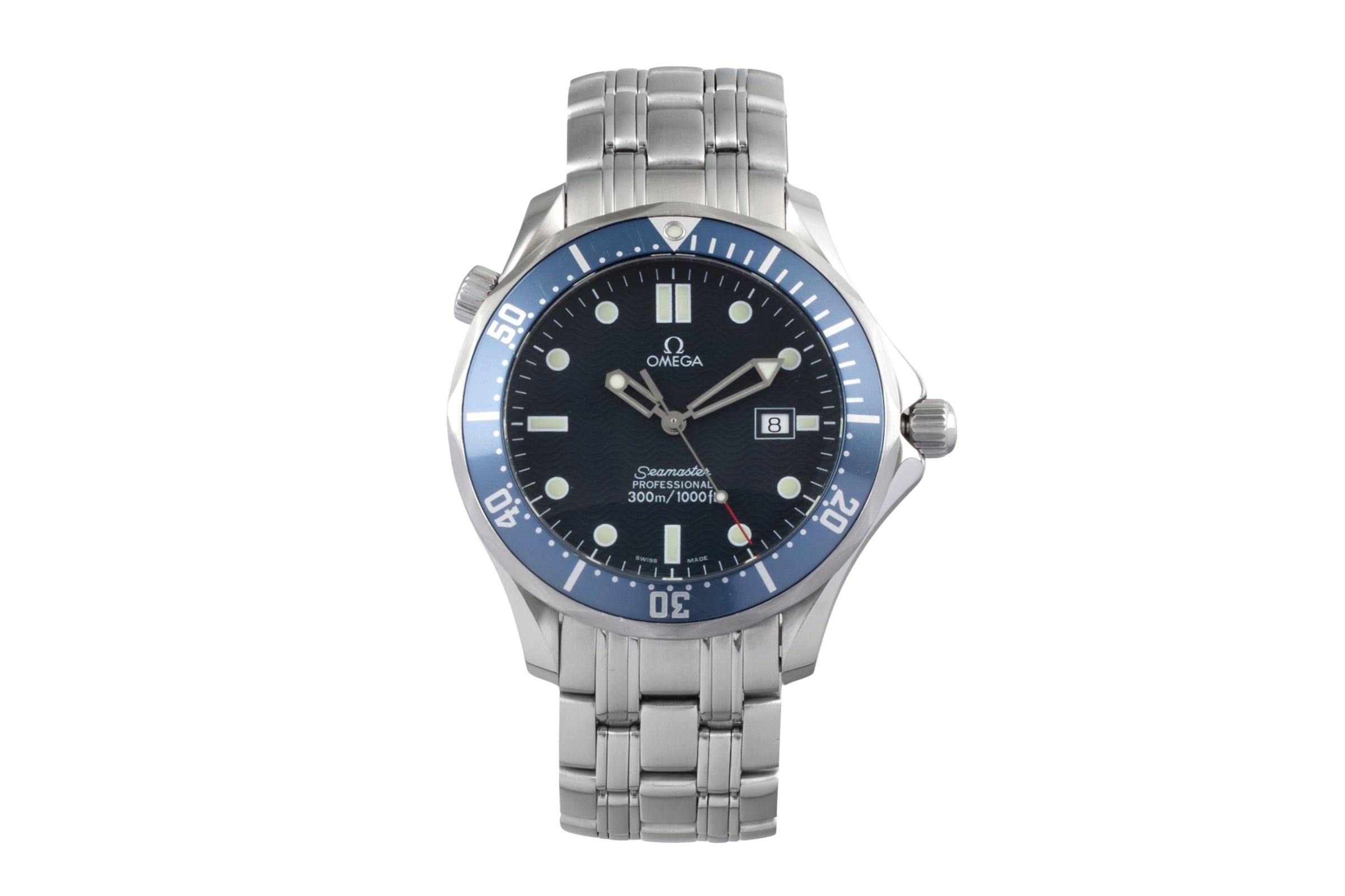 Omega Seamaster steel quartz men's watch 2541.80.00  [2600218]