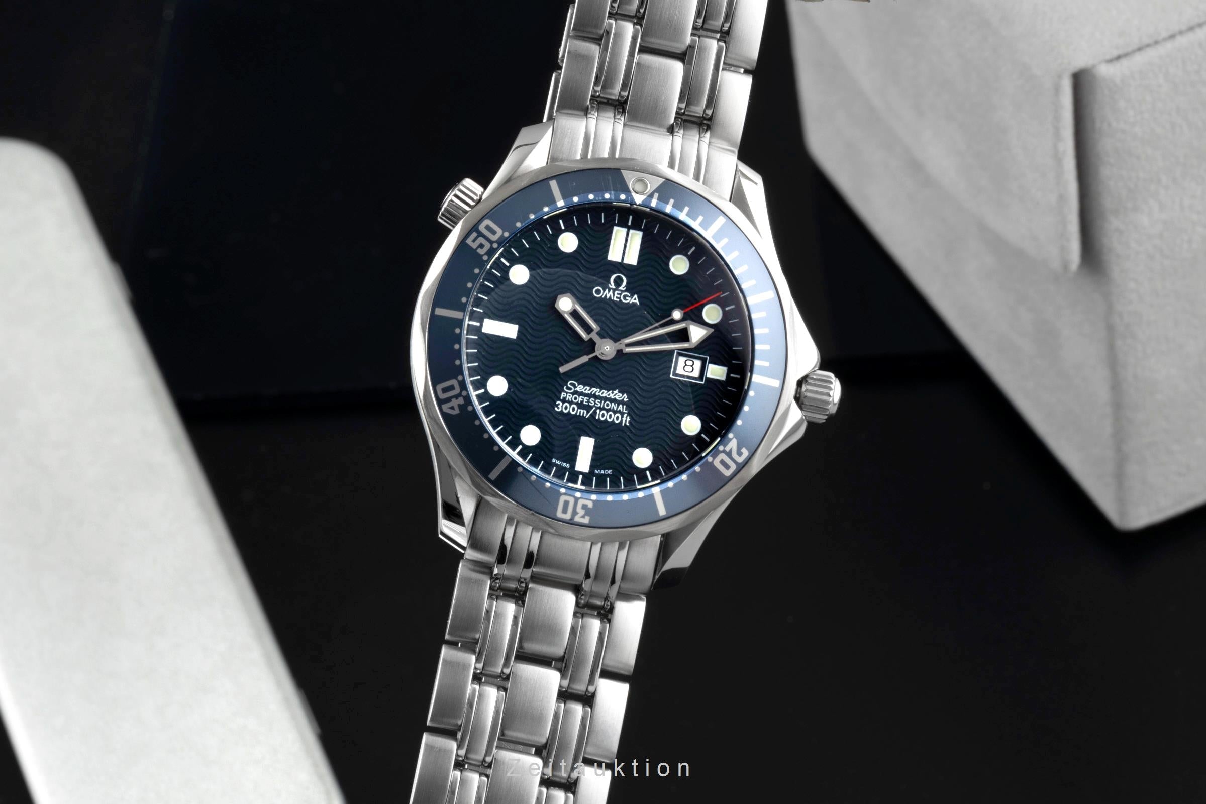 Omega Seamaster steel quartz men's watch 2541.80.00  [2600218]