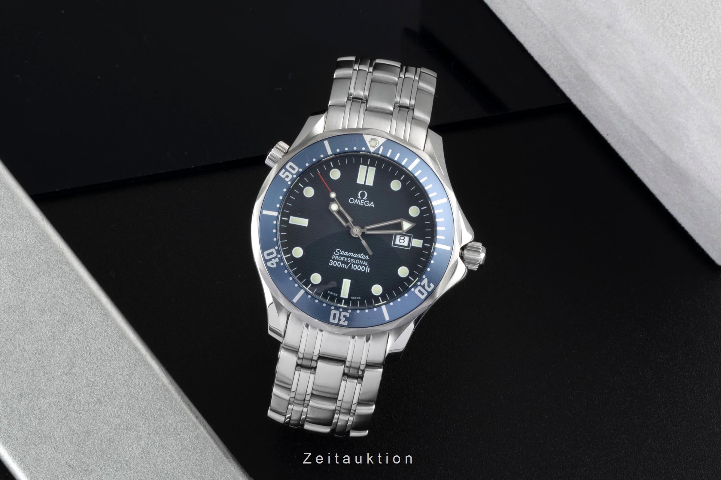 Omega Seamaster steel quartz men's watch 2541.80.00  [2600218]