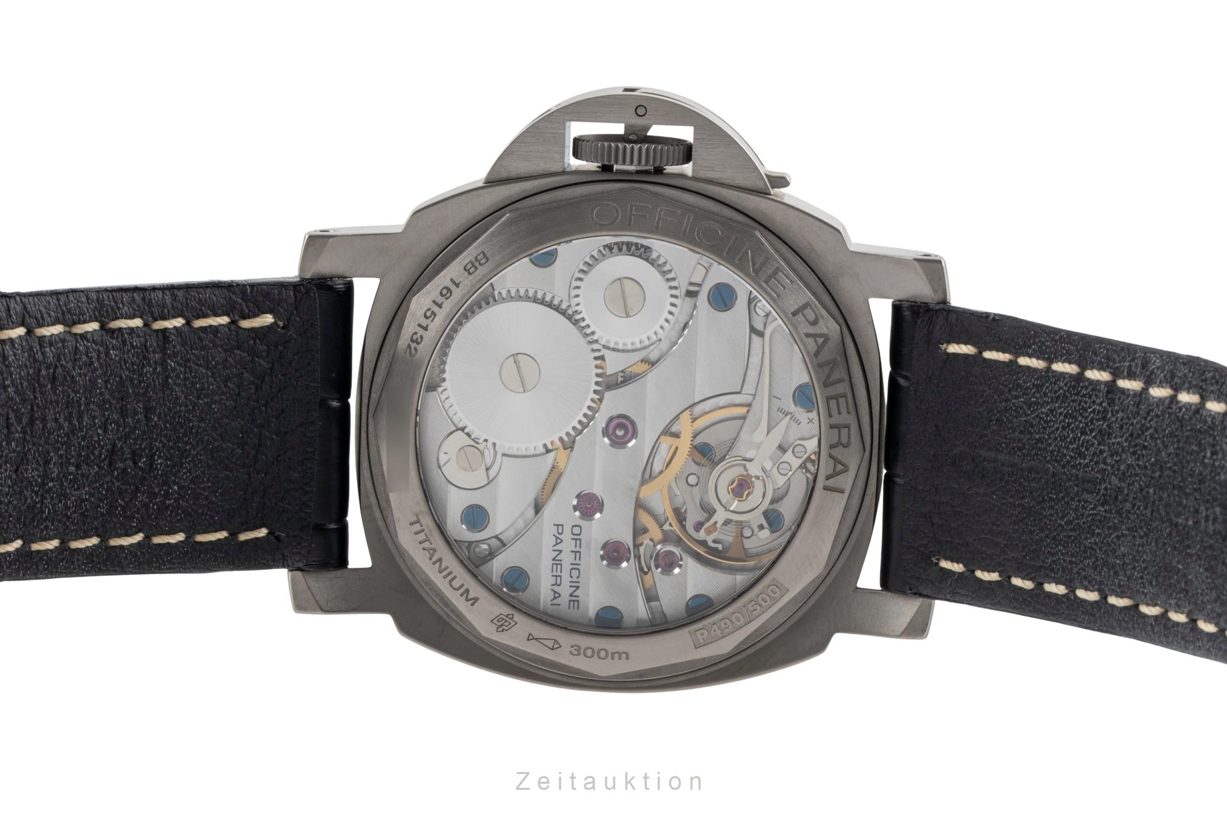 Panerai Luminor  titanium manual winding men's watch PAM00176 LP: 5700EUR  [2600219]