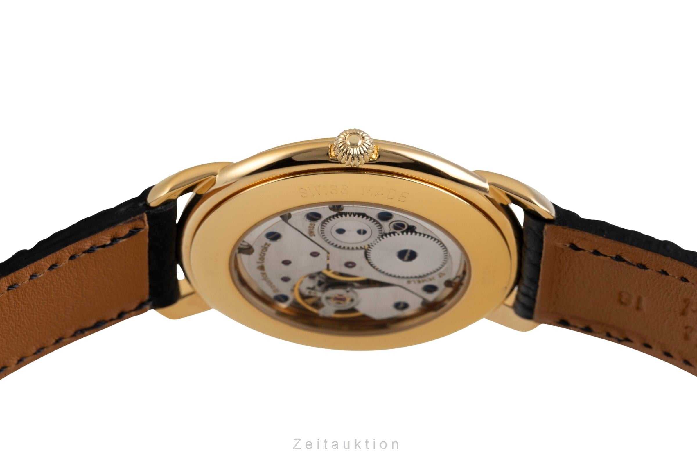 Maurice Lacroix Mecanique laiton doré à remontage manuel montre pour hommes 4905  [2600220]