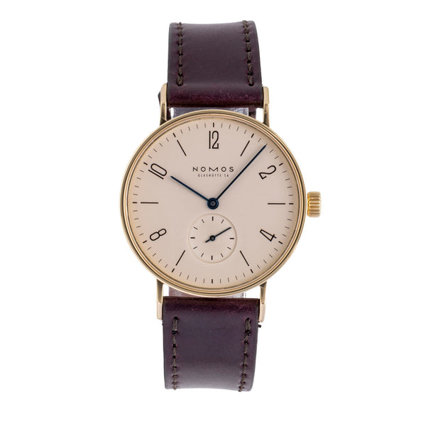 Nomos Tangente oro de 18 quilates cuerda manual unisex Tangente Gold  [2600223]