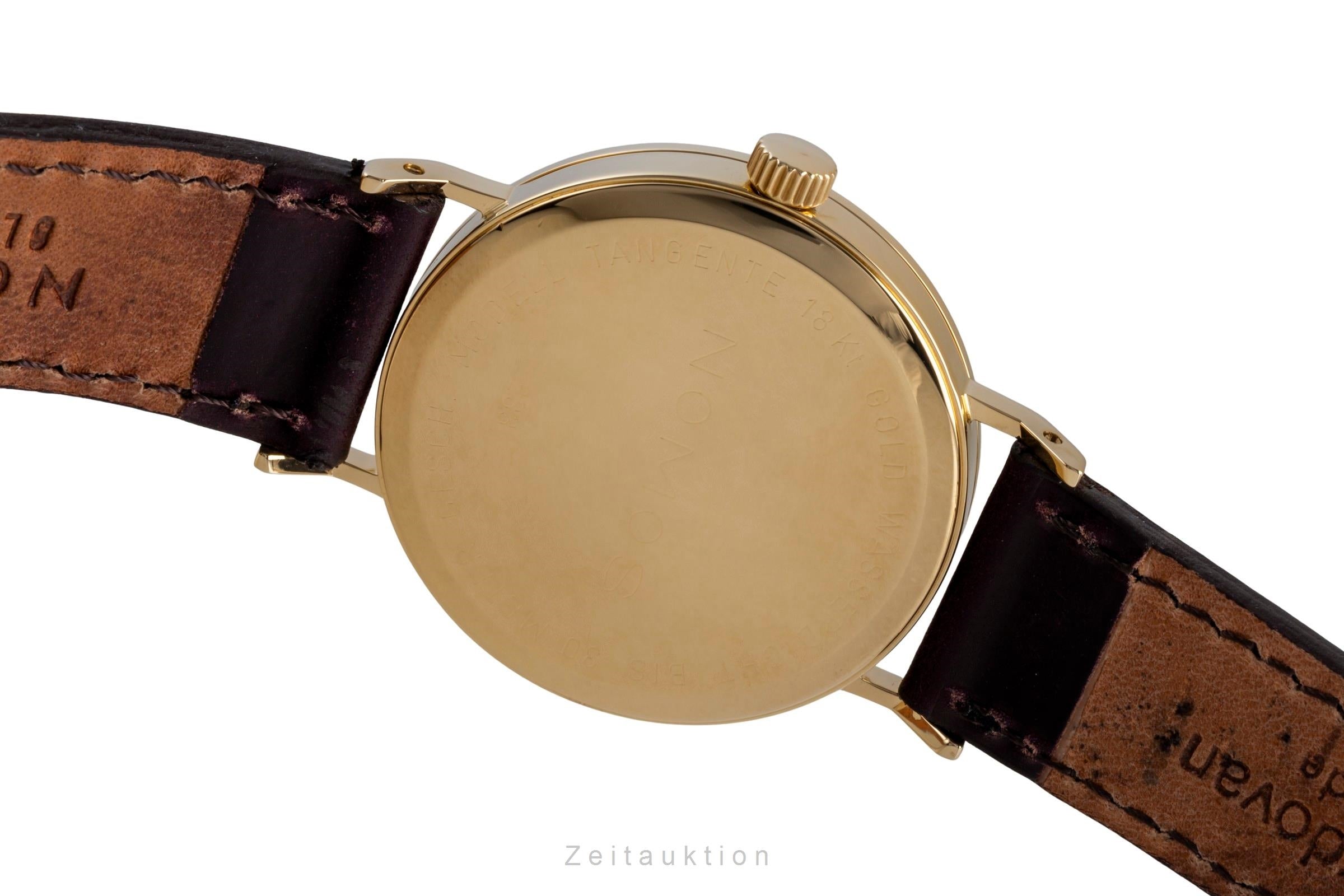 Nomos Tangente oro de 18 quilates cuerda manual unisex Tangente Gold  [2600223]