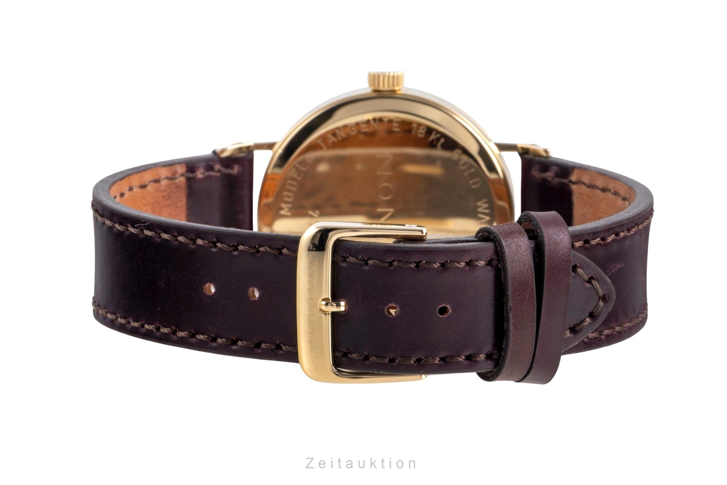 Nomos Tangente oro de 18 quilates cuerda manual unisex Tangente Gold  [2600223]